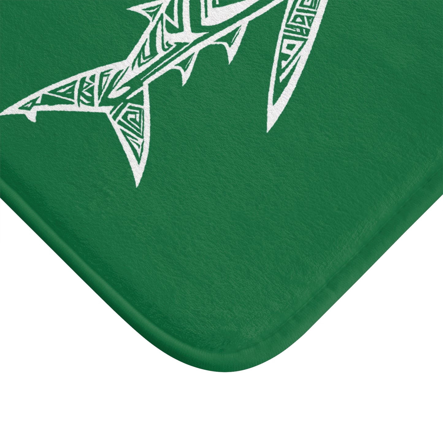 Tribal Bath Mat. Ocean Energy, Tribal Style