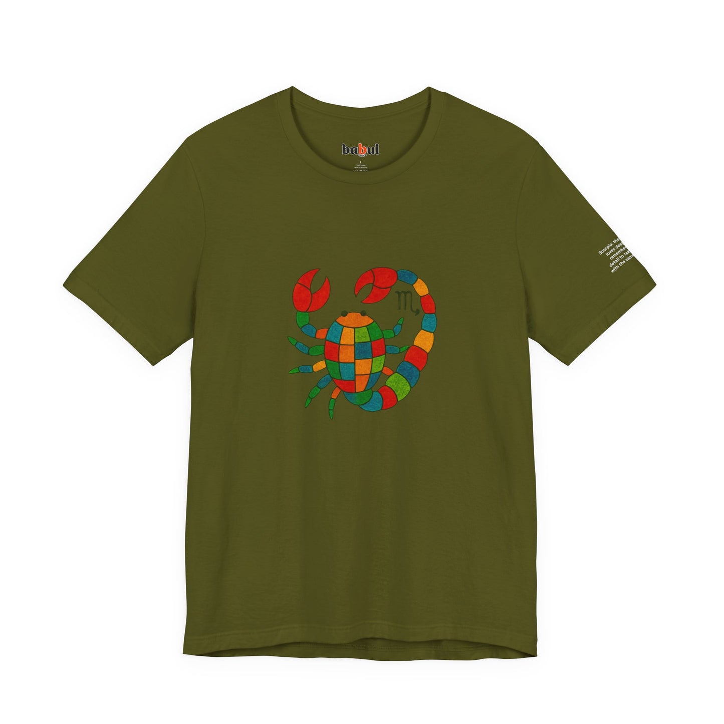 SCORPIO - T-shirt, The Zodiac Signs According to Saint Phalle