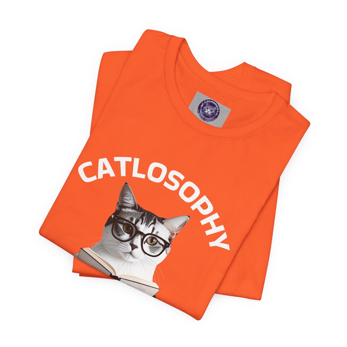 Catlosophy Unisex Jersey Short Sleeve Tee – "I am not ignoring you" Design