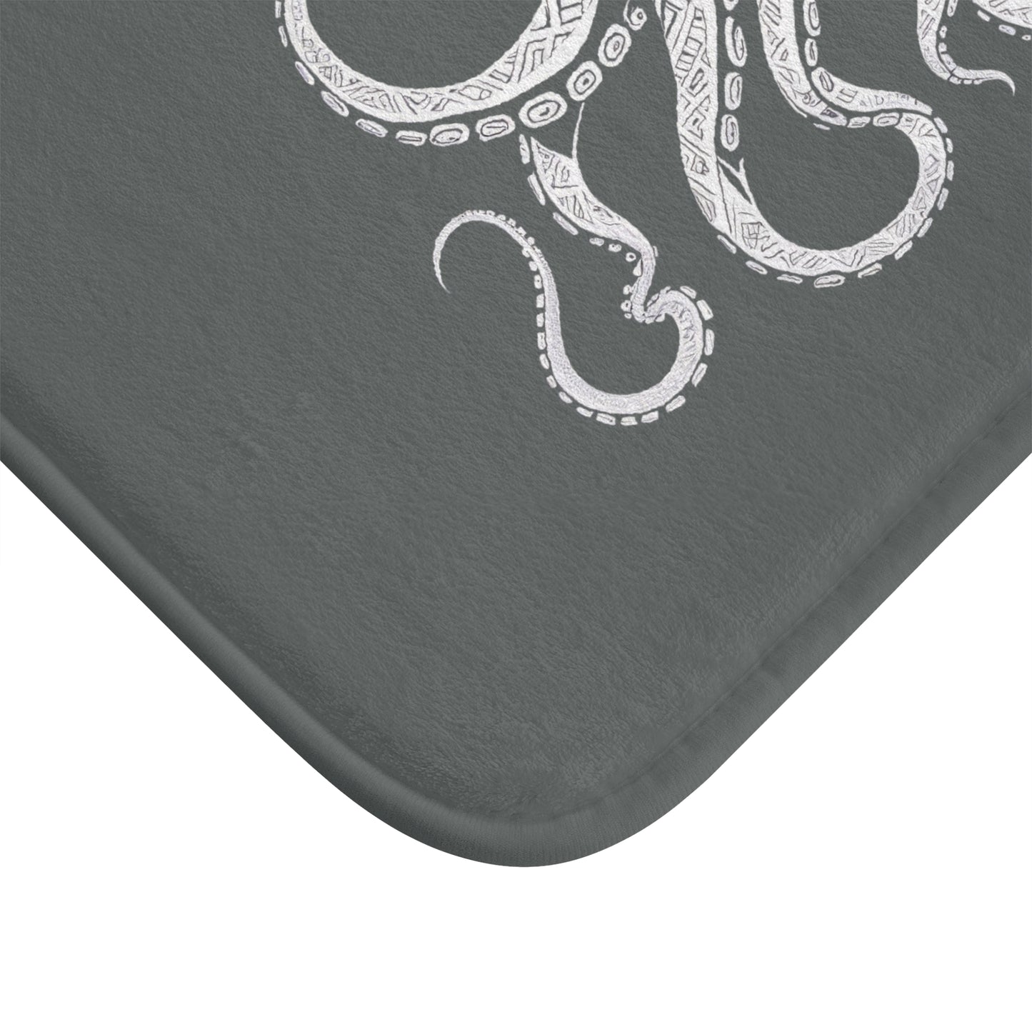 Tribal Bath Mat. Ocean Energy, Tribal Style