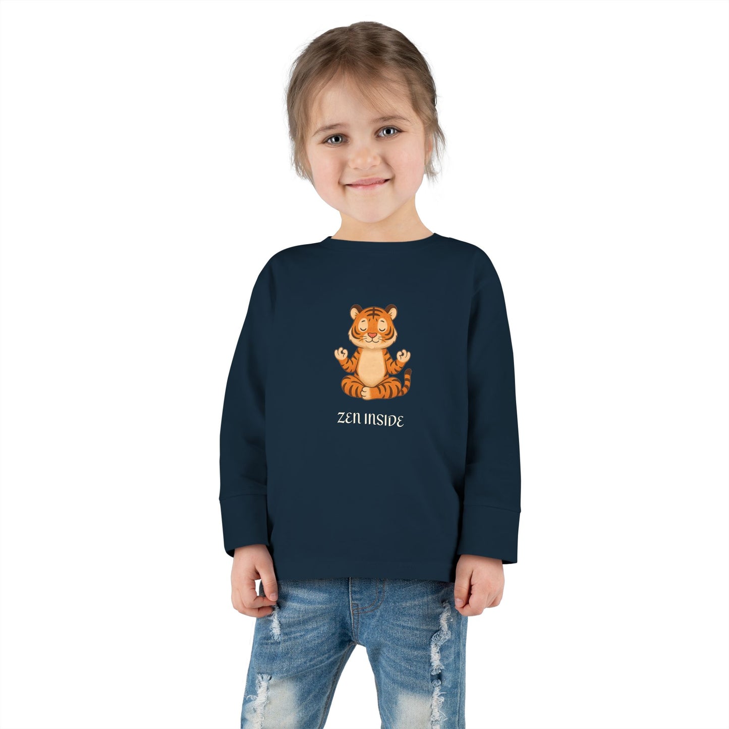 Zen Inside Long Sleeve Tee - TIGER