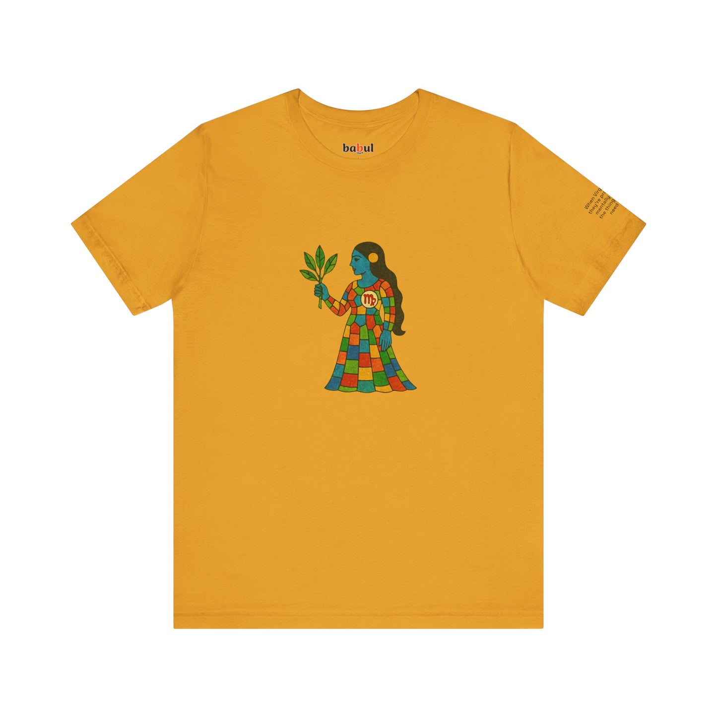 VIRGO - T-shirt, The Zodiac Signs According to Saint Phalle