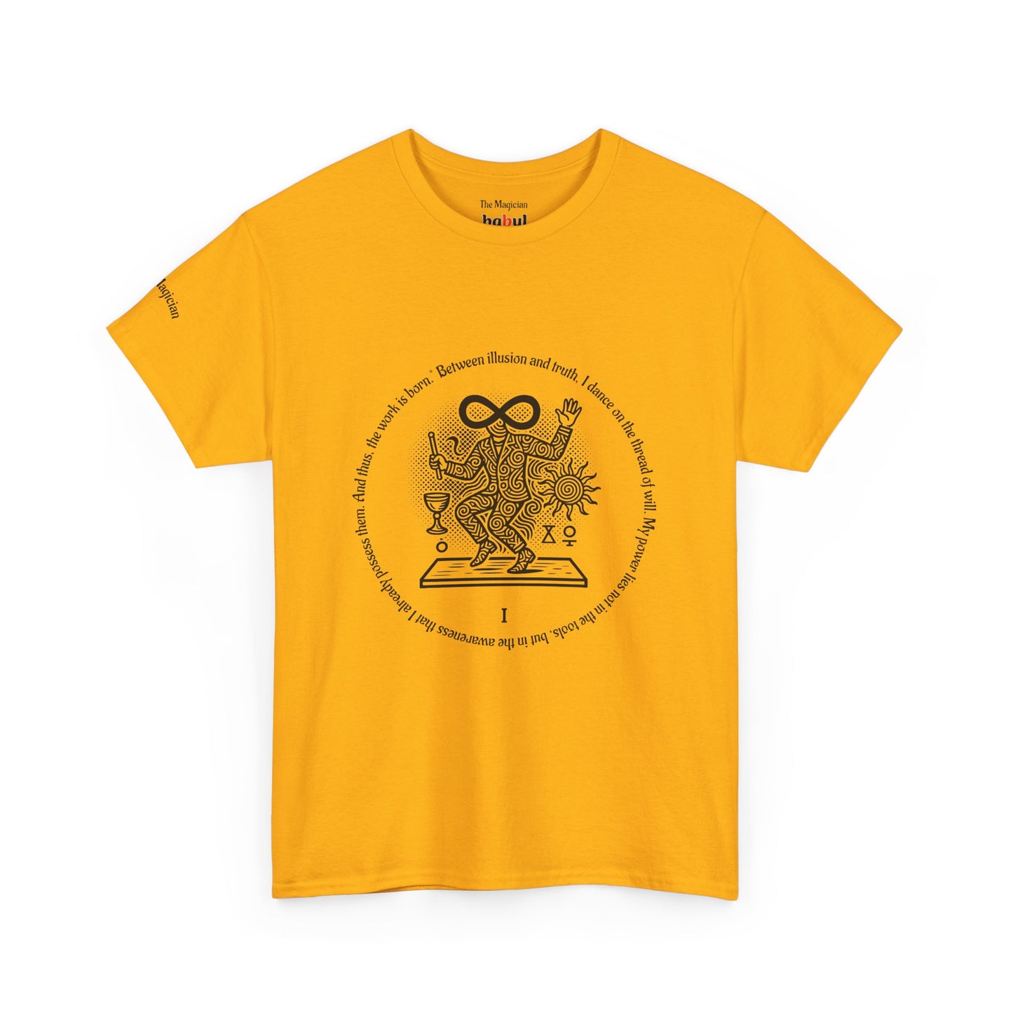 The Magician - ArcanaPop T-Shirt – Where Tarot Magic Meets Pop Art