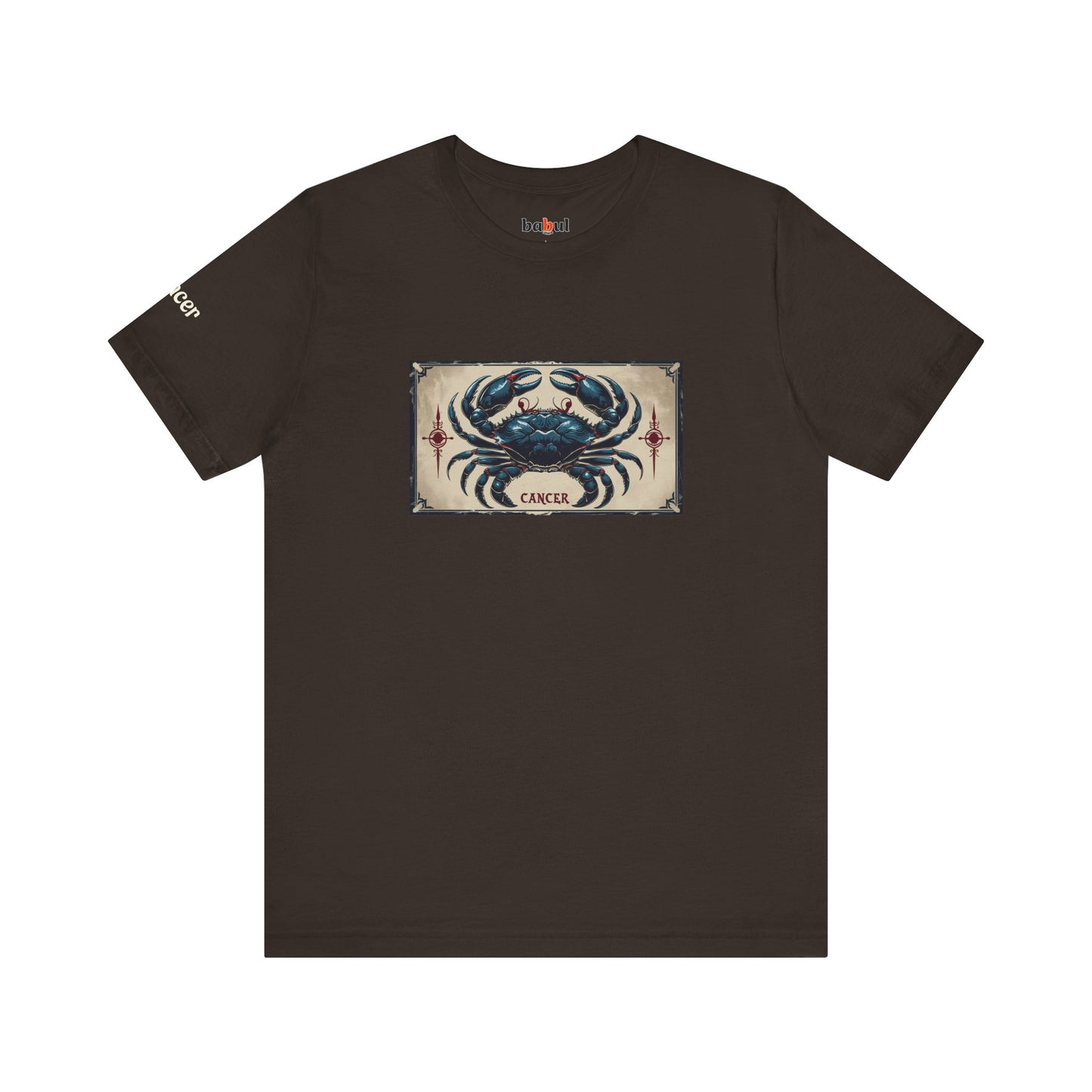 Cancer - Gothic Zodiac T-Shirt. Zodiac in the Shadows