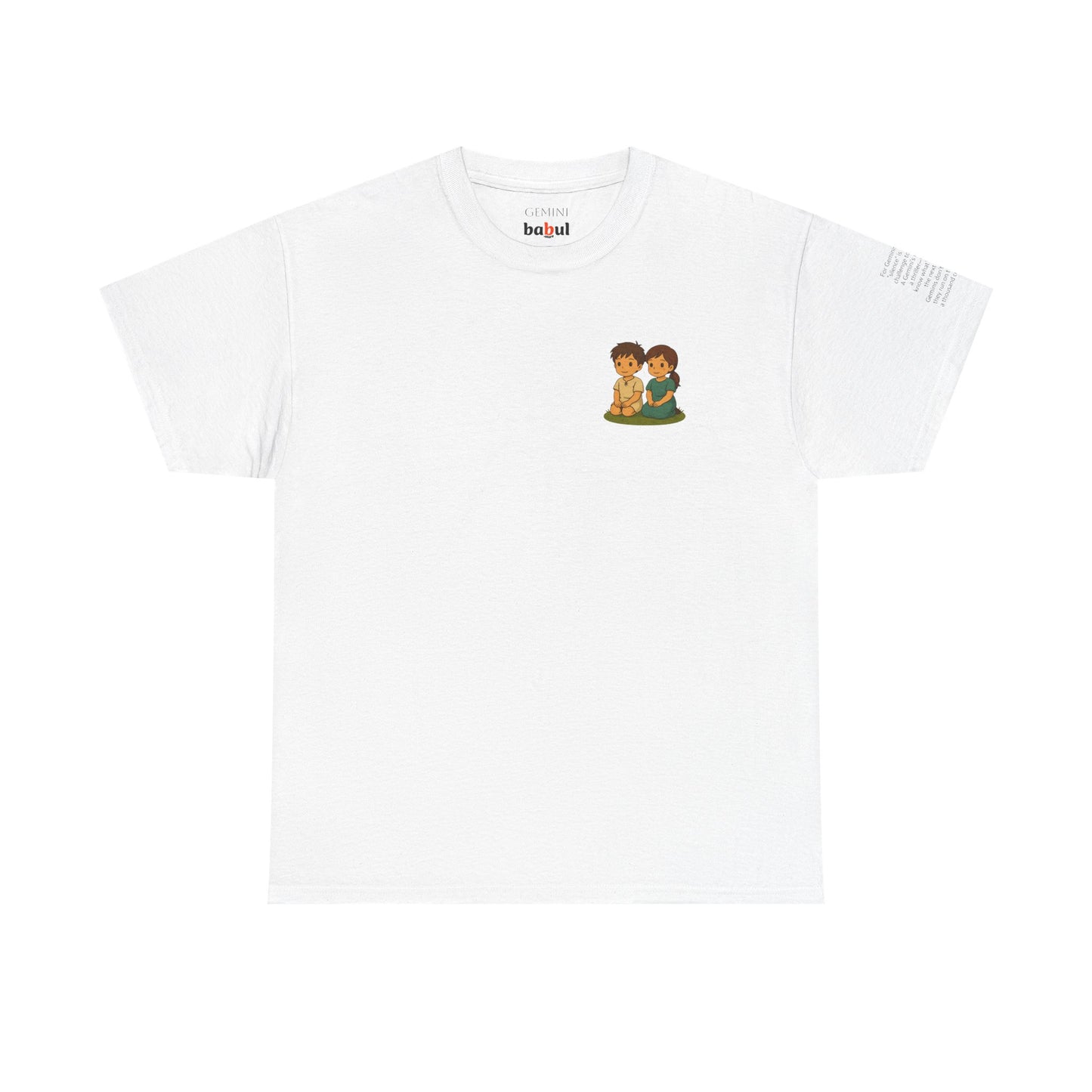 GEMINI - Dreamy Zodiac T-Shirts – The Magic of the Stars in Ghibli Style