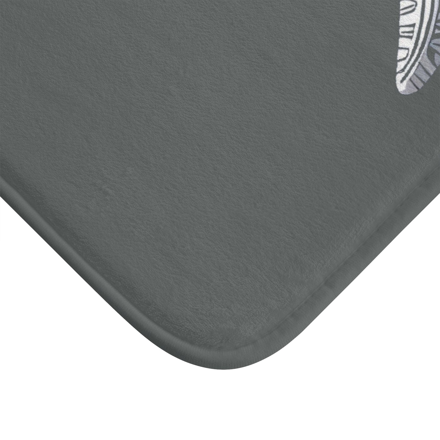 Tribal Bath Mat. Ocean Energy, Tribal Style