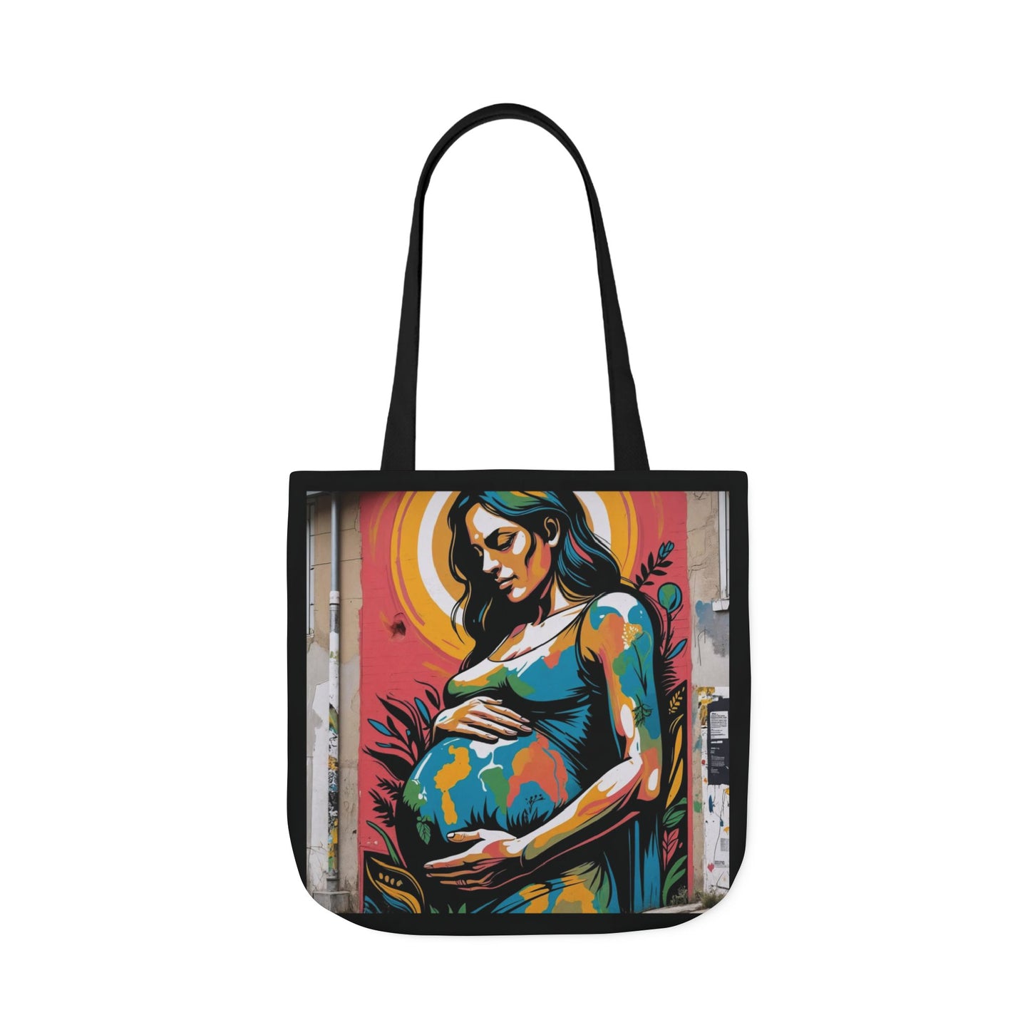 Artistic Surge - Eco-Friendly Canvas Tote Bag - MATERNITY