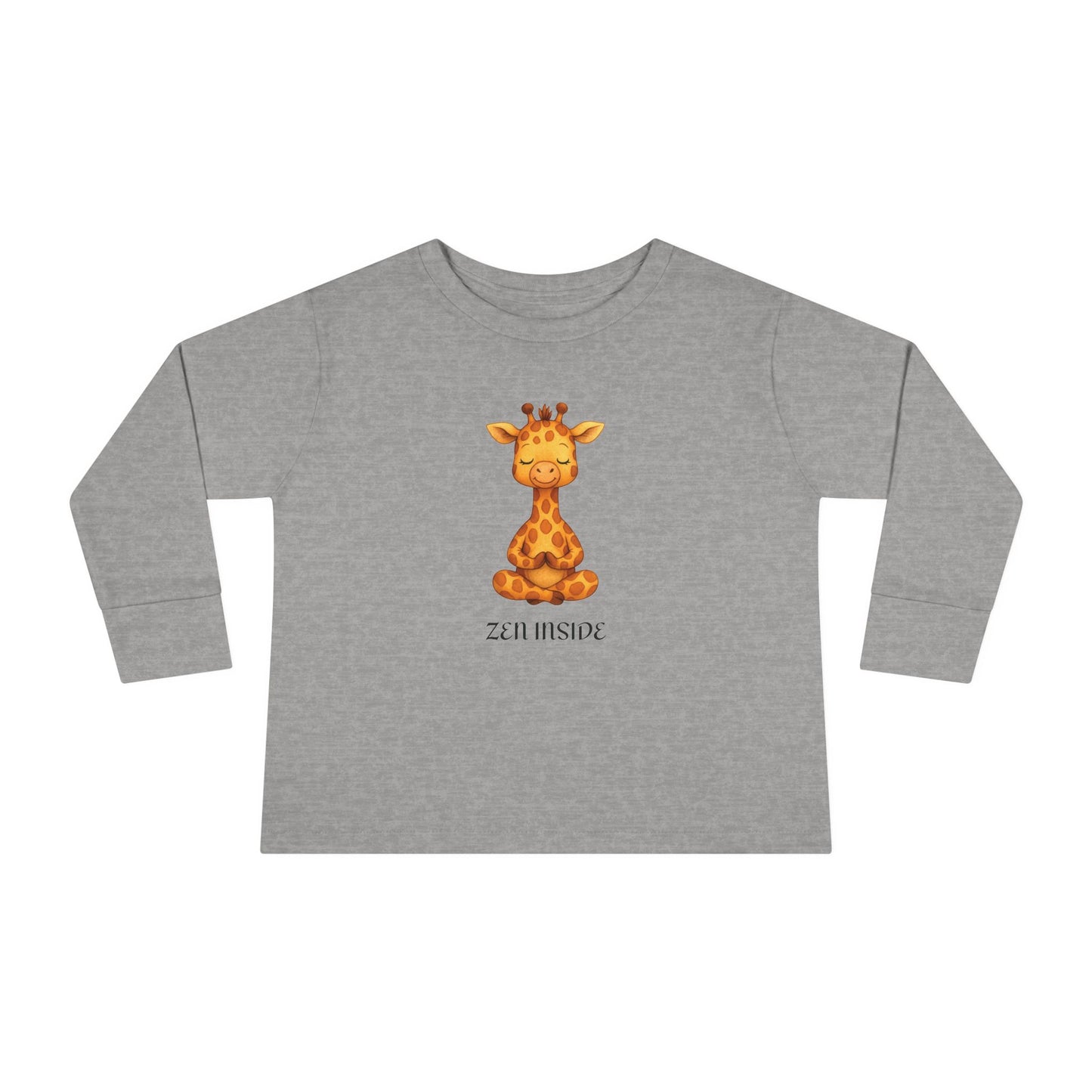 Zen Inside Long Sleeve Tee - GIRAFFE