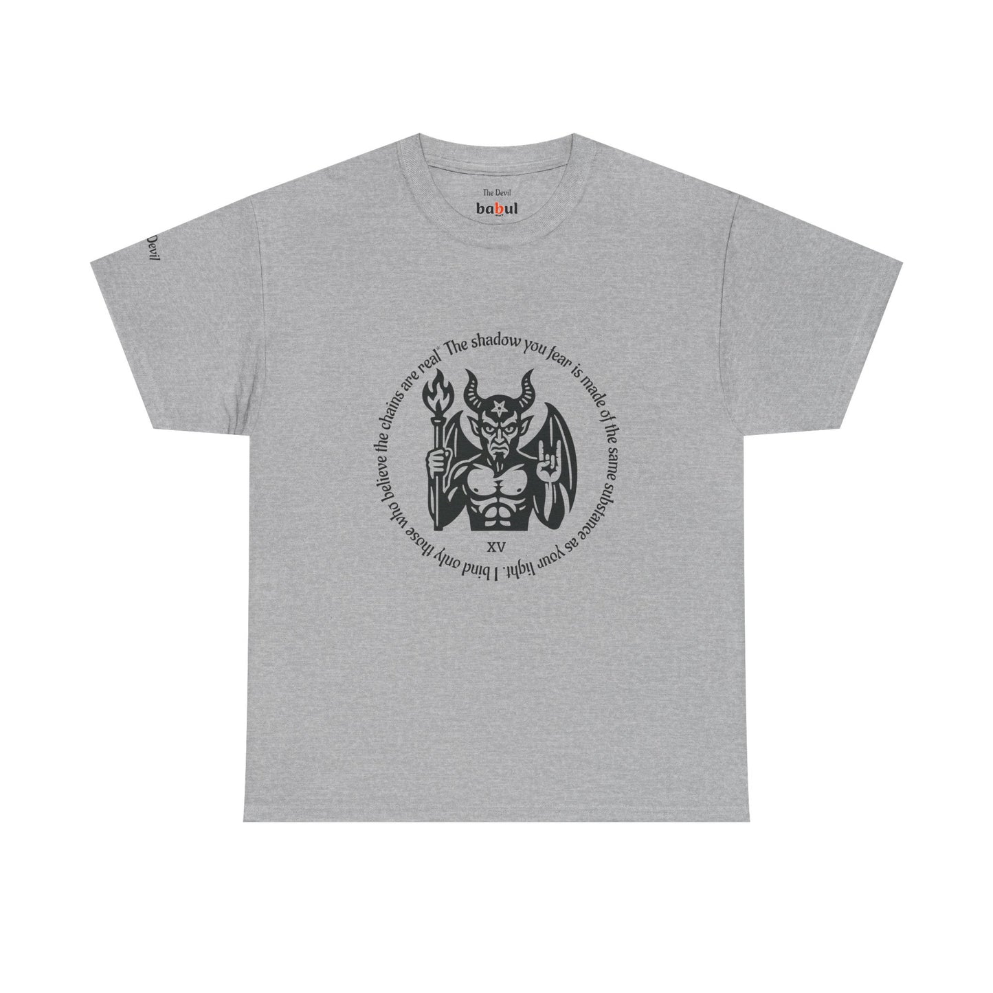 The Devil - ArcanaPop T-Shirt – Where Tarot Magic Meets Pop Art