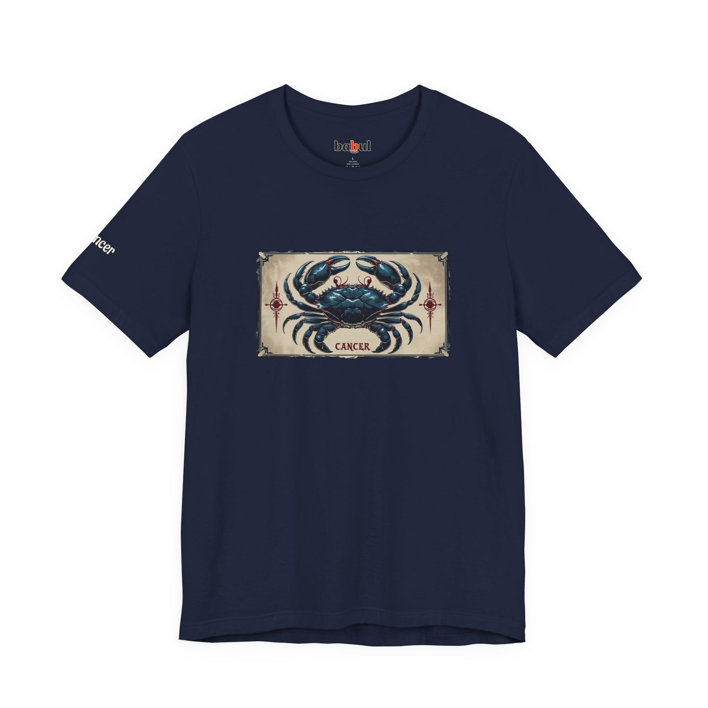 Cancer - Gothic Zodiac T-Shirt. Zodiac in the Shadows