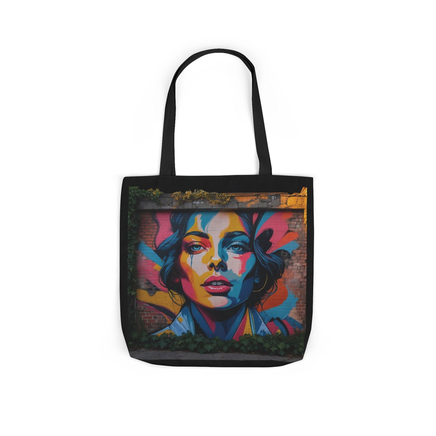 Artistic Surge - Eco-Friendly Canvas Tote Bag - FEMALE FACE