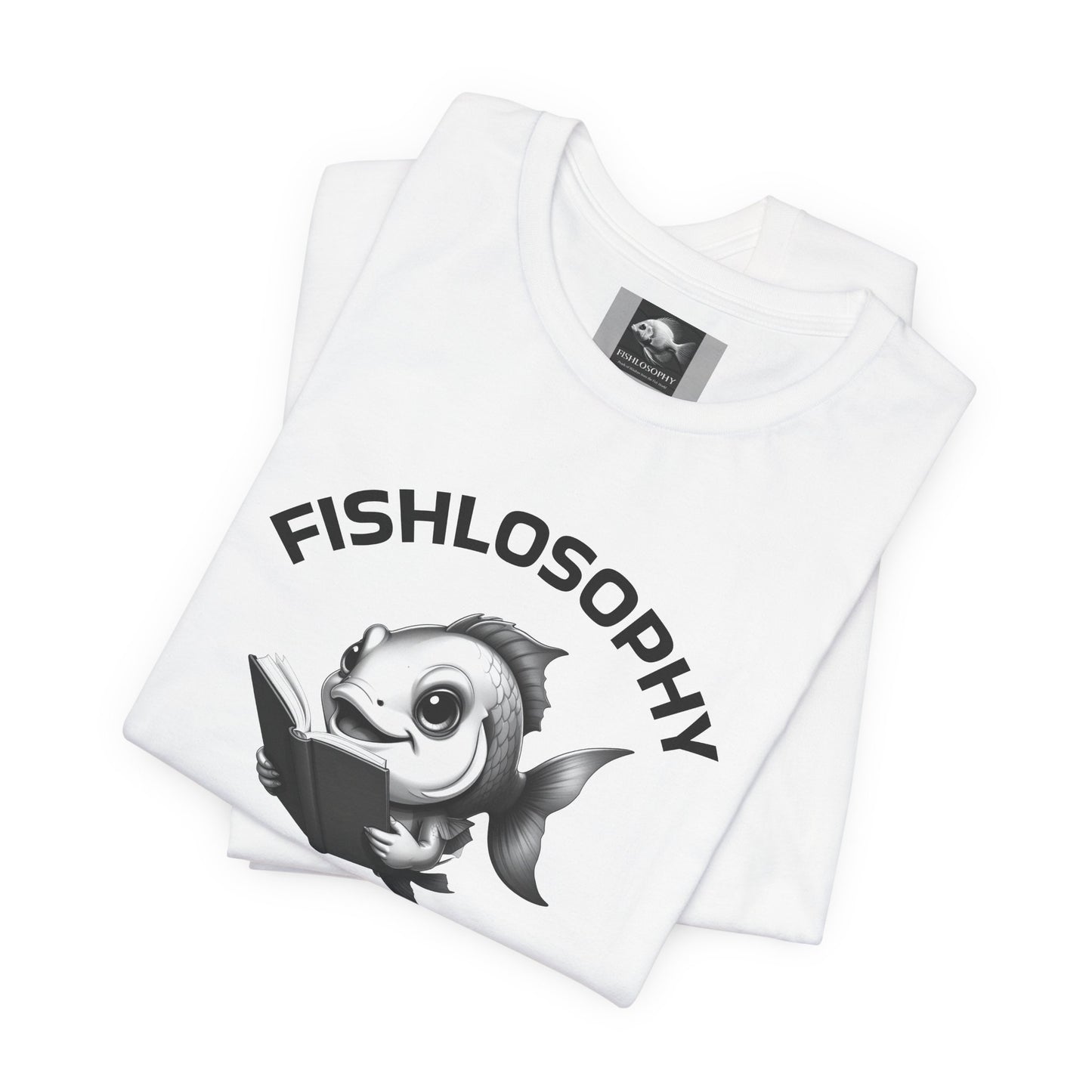 Fishlosophy Unisex Jersey Short Sleeve Tee – The Ocean' depth is not for the faint of heart