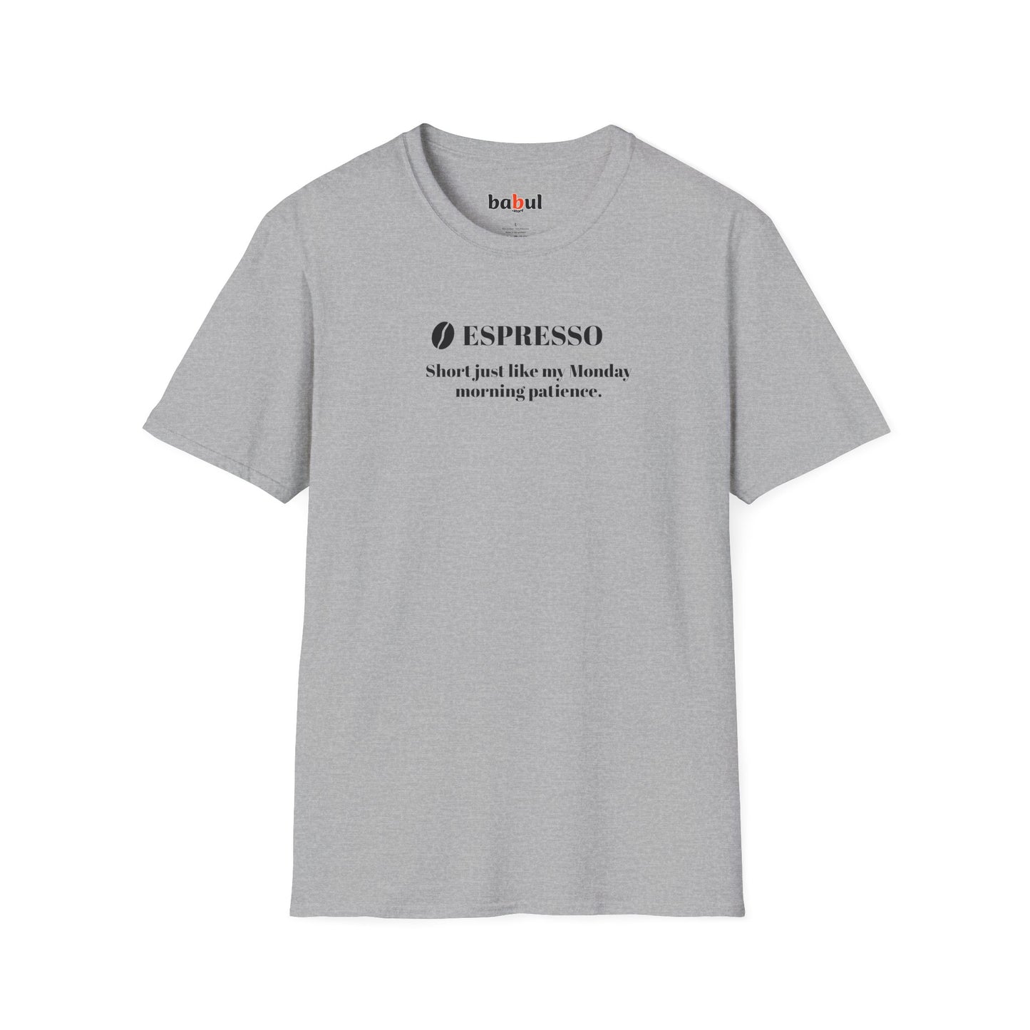 CoffeeTherapy T-Shirt – Irony Is the Best Cure (Right After Coffee)