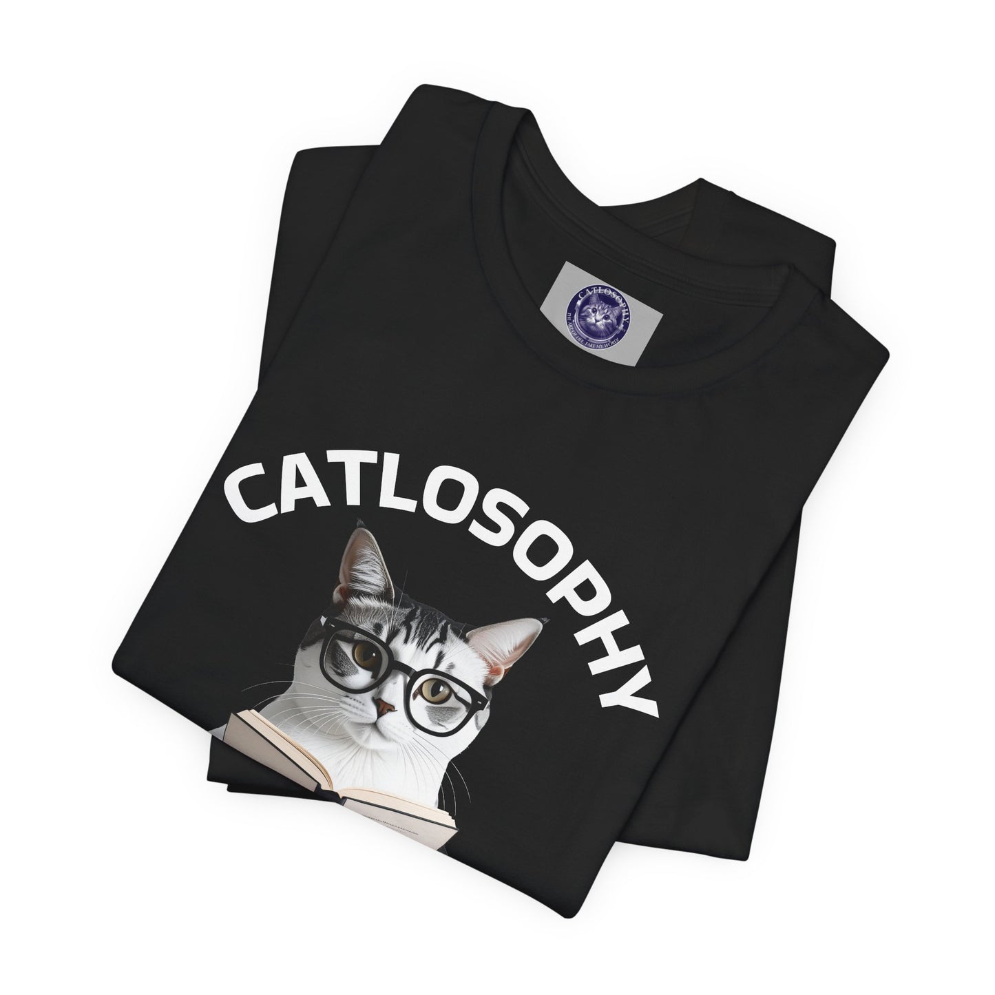 Catlosophy Unisex Jersey Short Sleeve Tee – "I am not ignoring you" Design