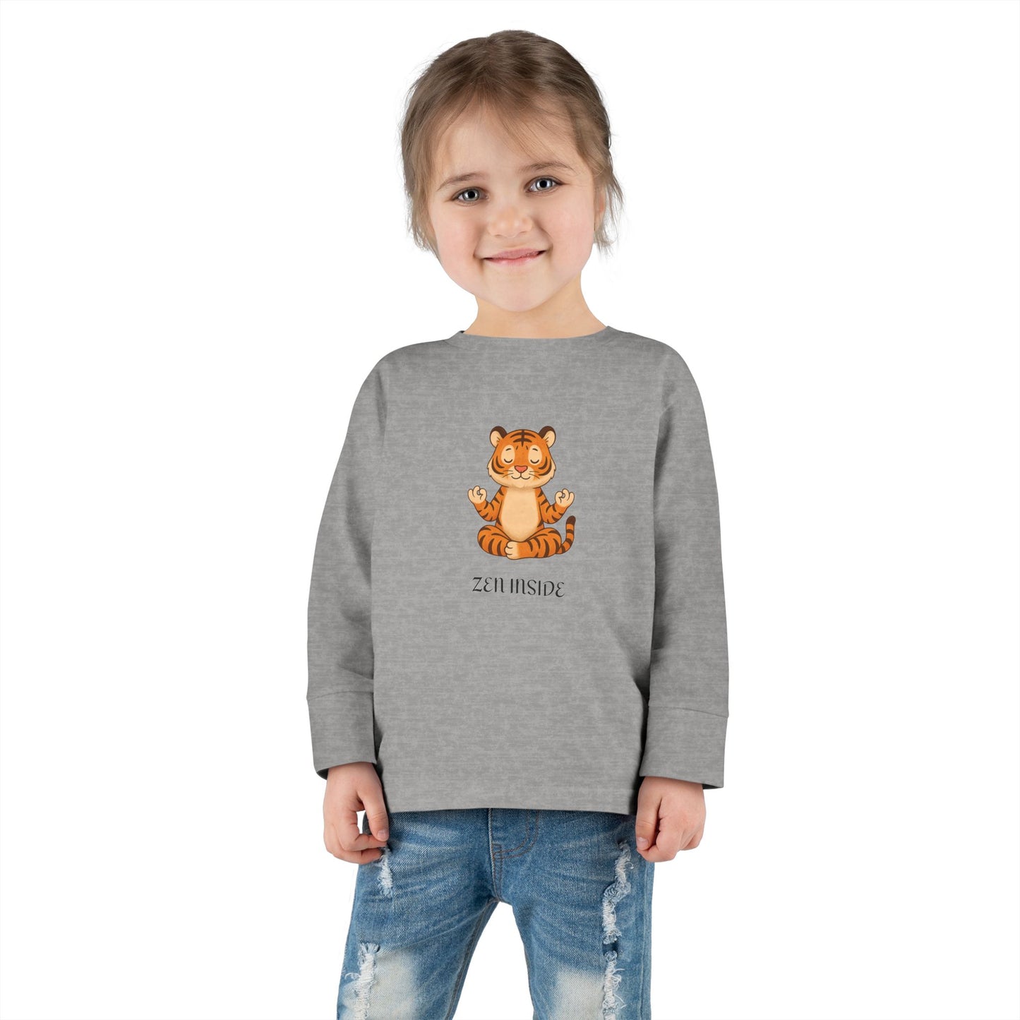 Zen Inside Long Sleeve Tee - TIGER