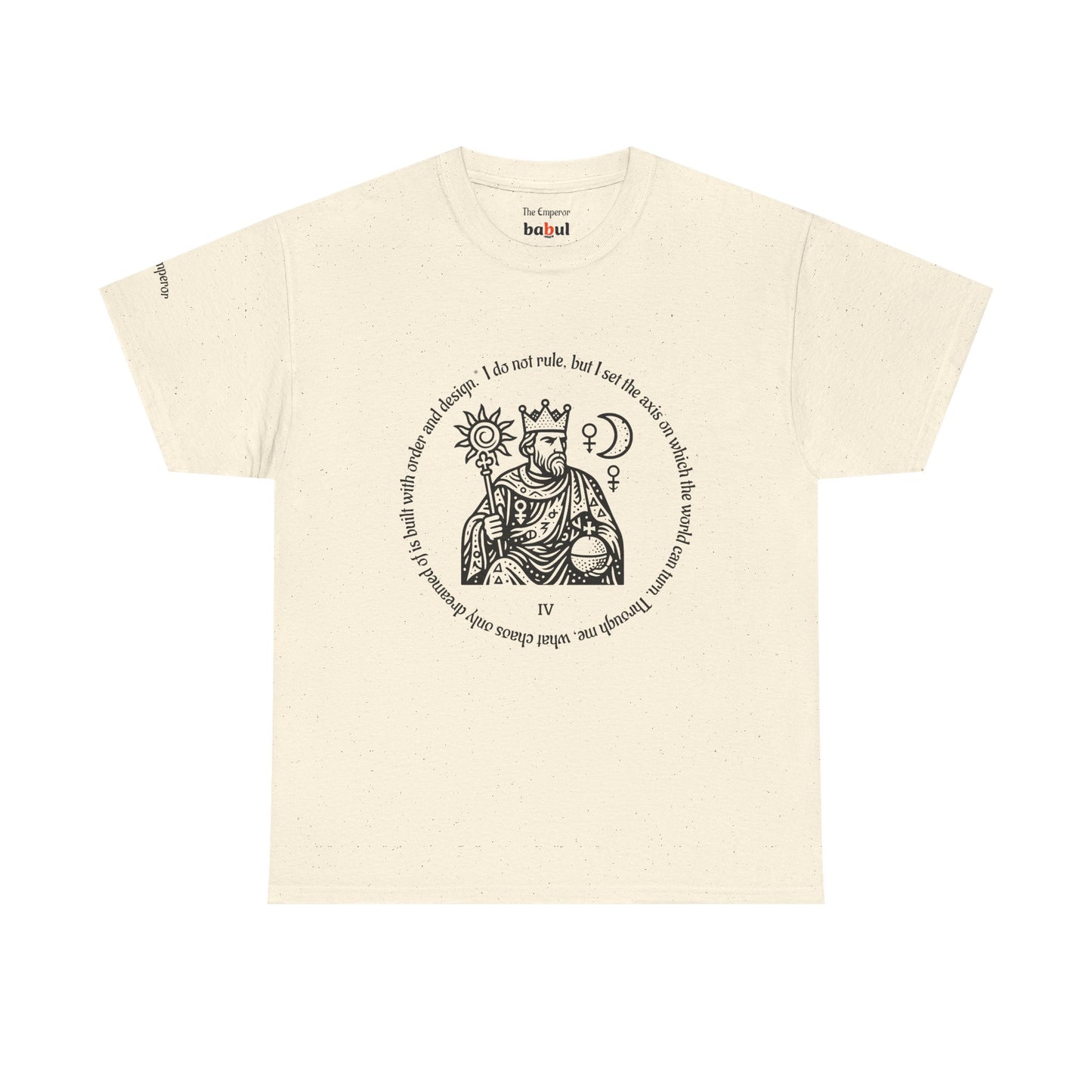 The Emperor - ArcanaPop T-Shirt – Where Tarot Magic Meets Pop Art