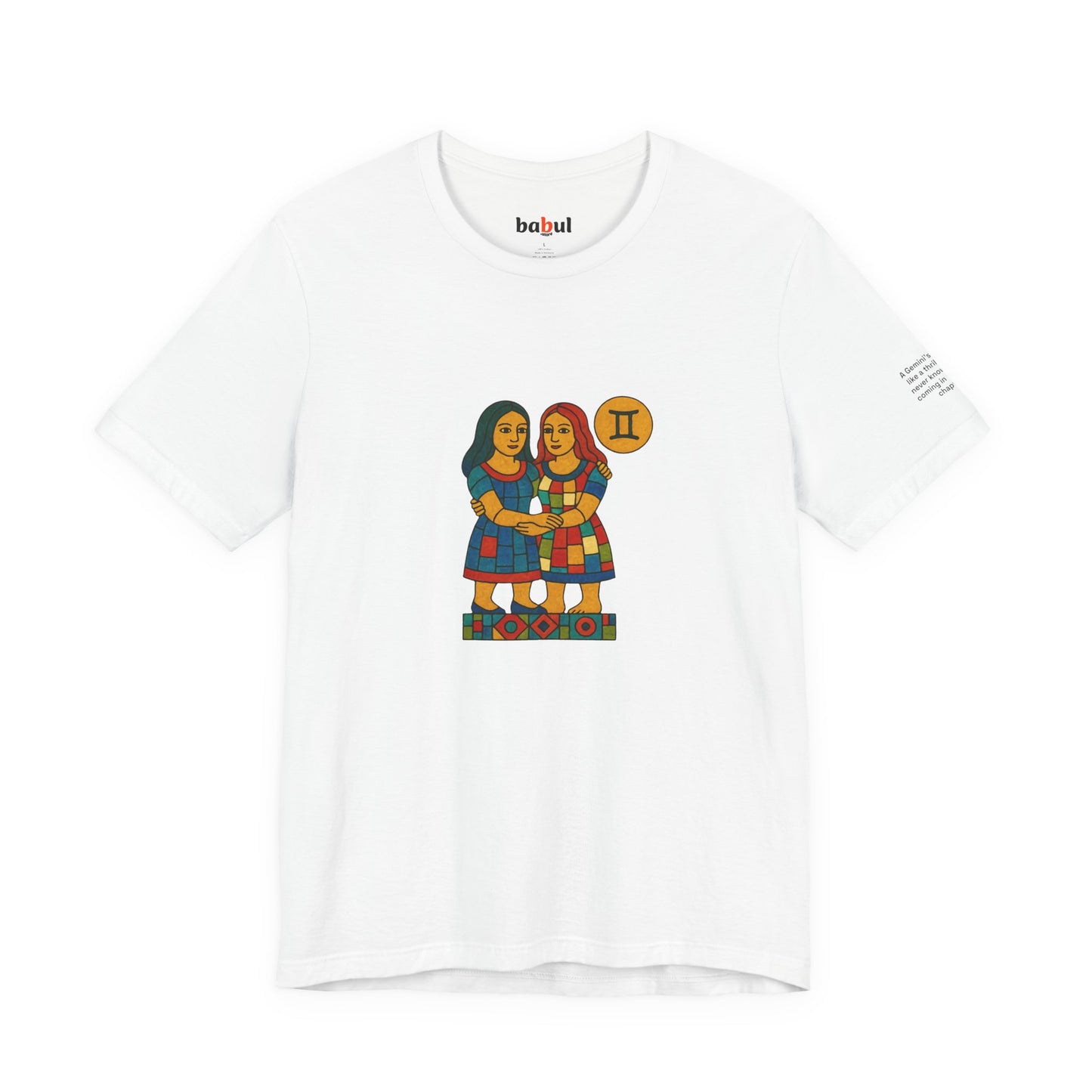GEMINI - T-shirt, The Zodiac Signs According to Saint Phalle