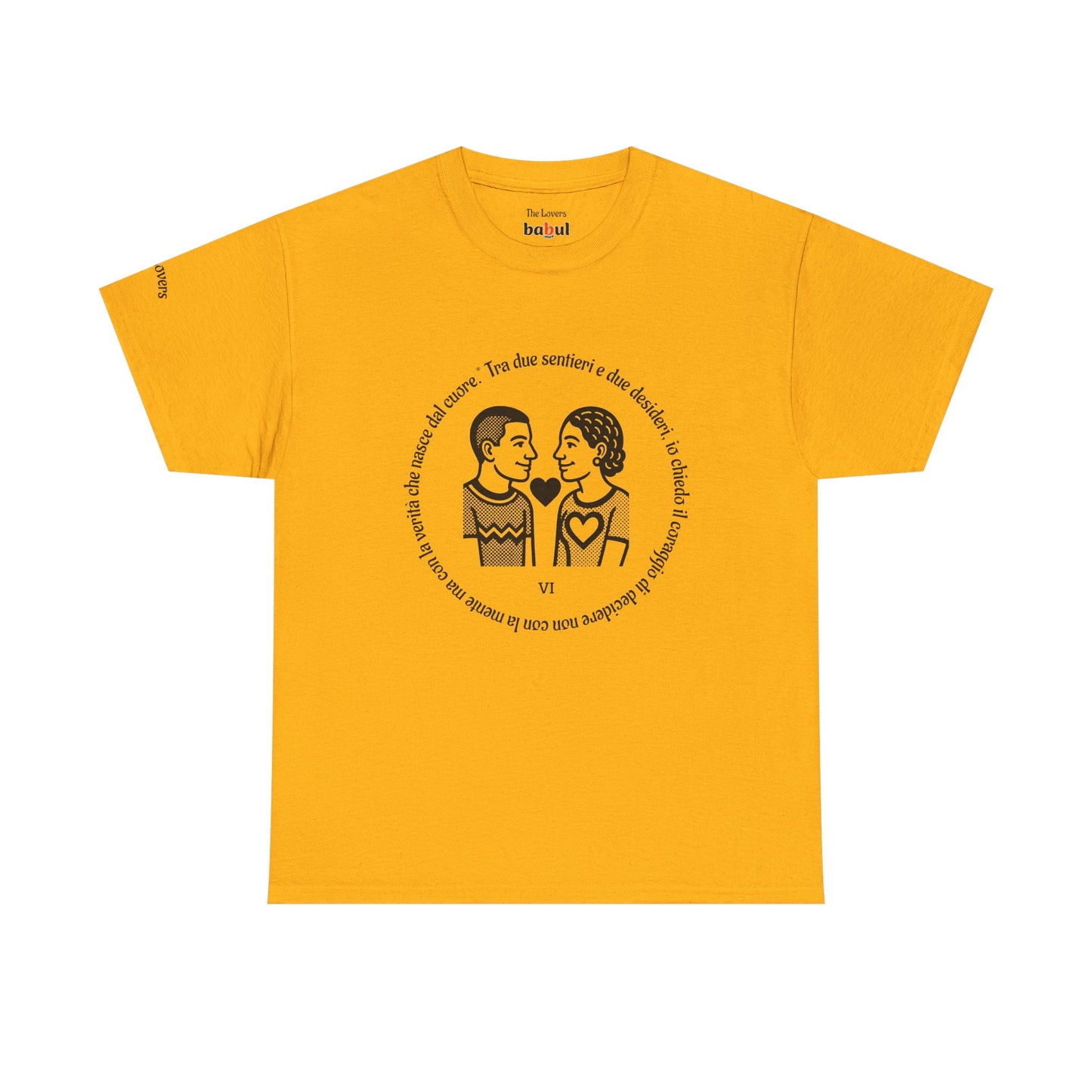 The Lovers - ArcanaPop T-Shirt – Where Tarot Magic Meets Pop Art