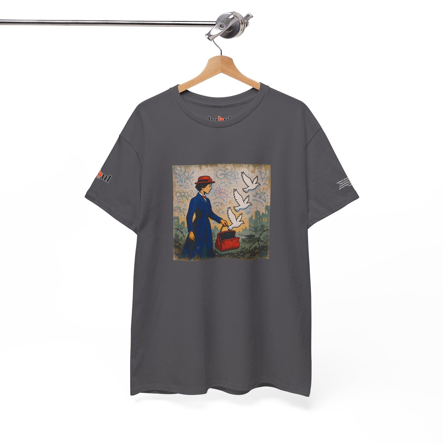 Rebel Graphic Tee - Unisex Heavy Cotton T-Shirt for the Wild at Heart. Rebel Tees, Born to Be Worn