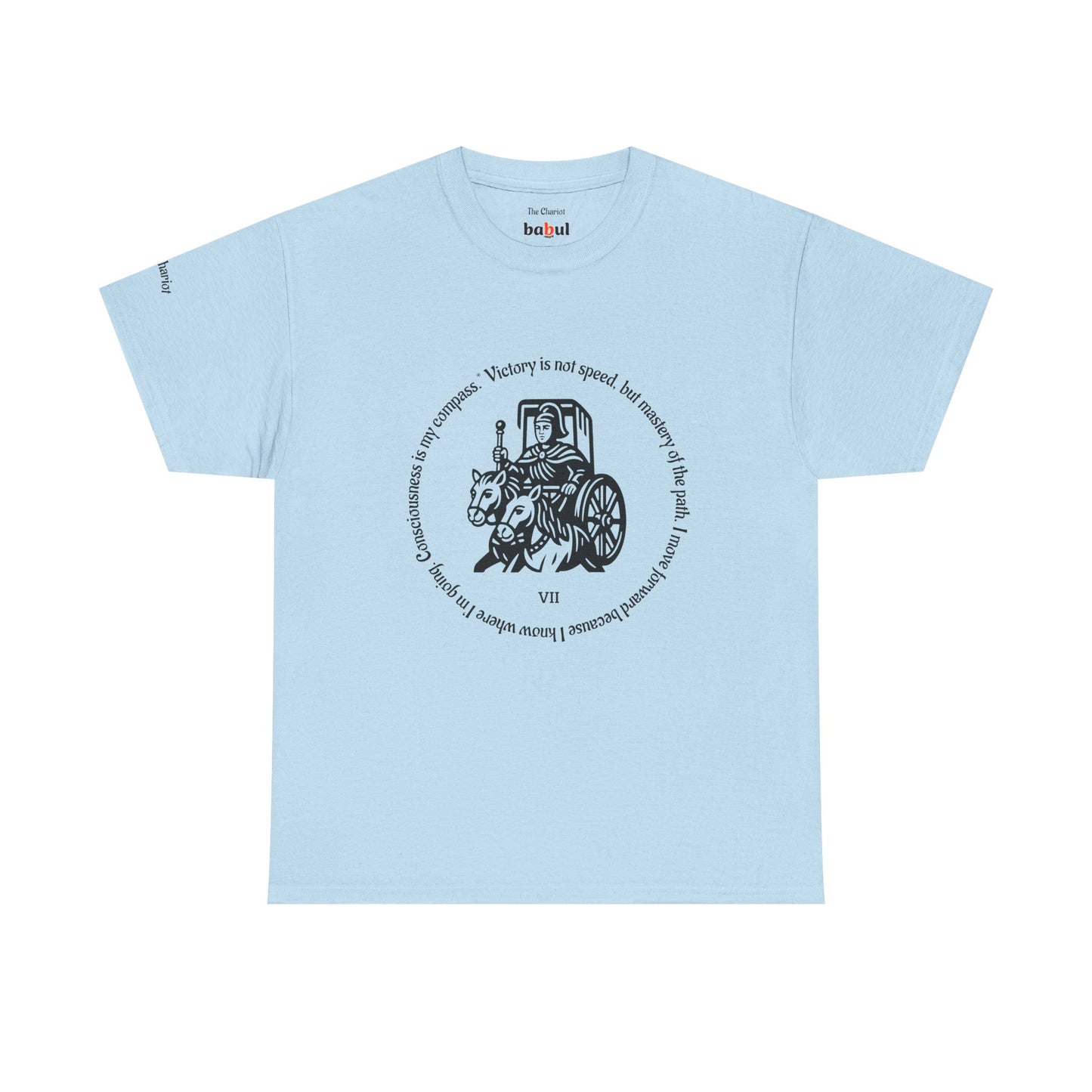 The Chariot - ArcanaPop T-Shirt – Where Tarot Magic Meets Pop Art