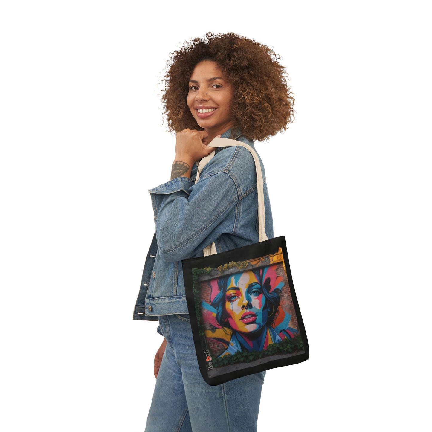 Artistic Surge - Eco-Friendly Canvas Tote Bag - FEMALE FACE
