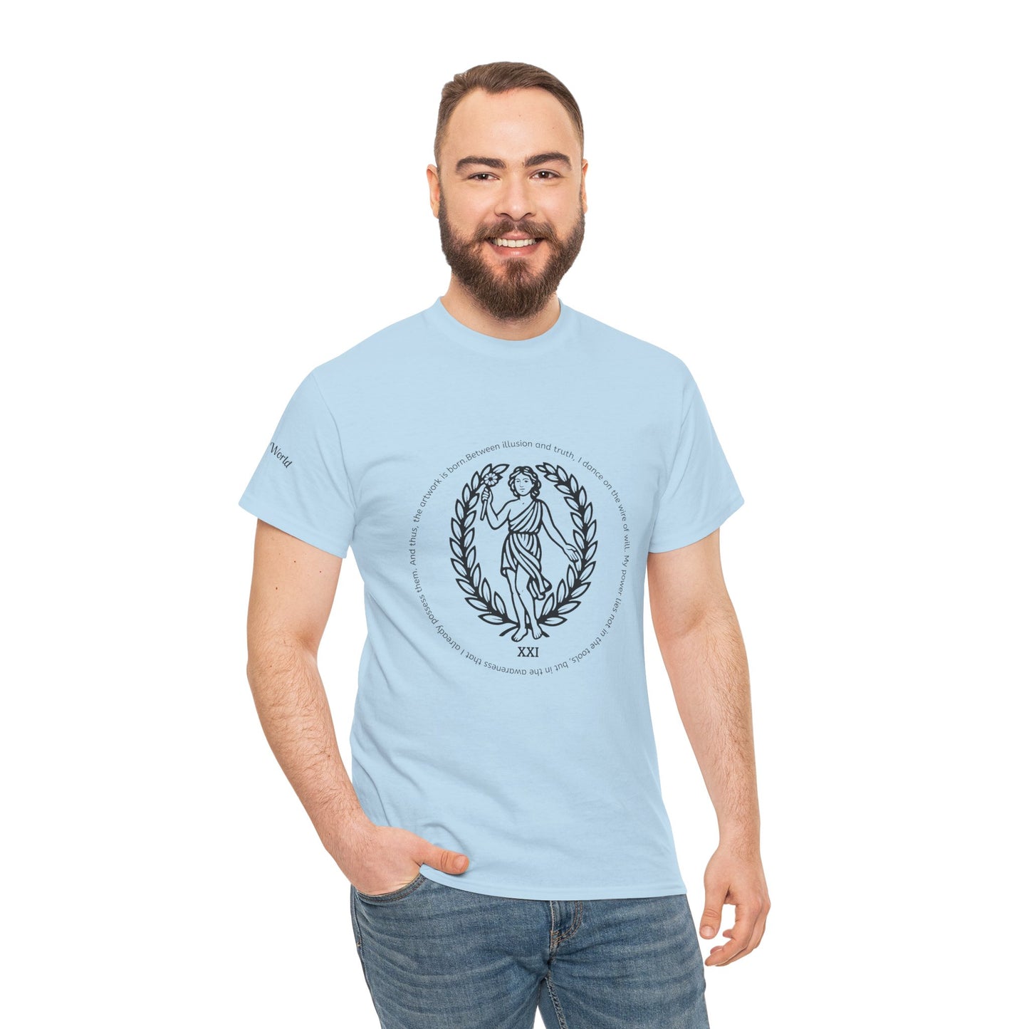 The World - ArcanaPop T-Shirt – Where Tarot Magic Meets Pop Art