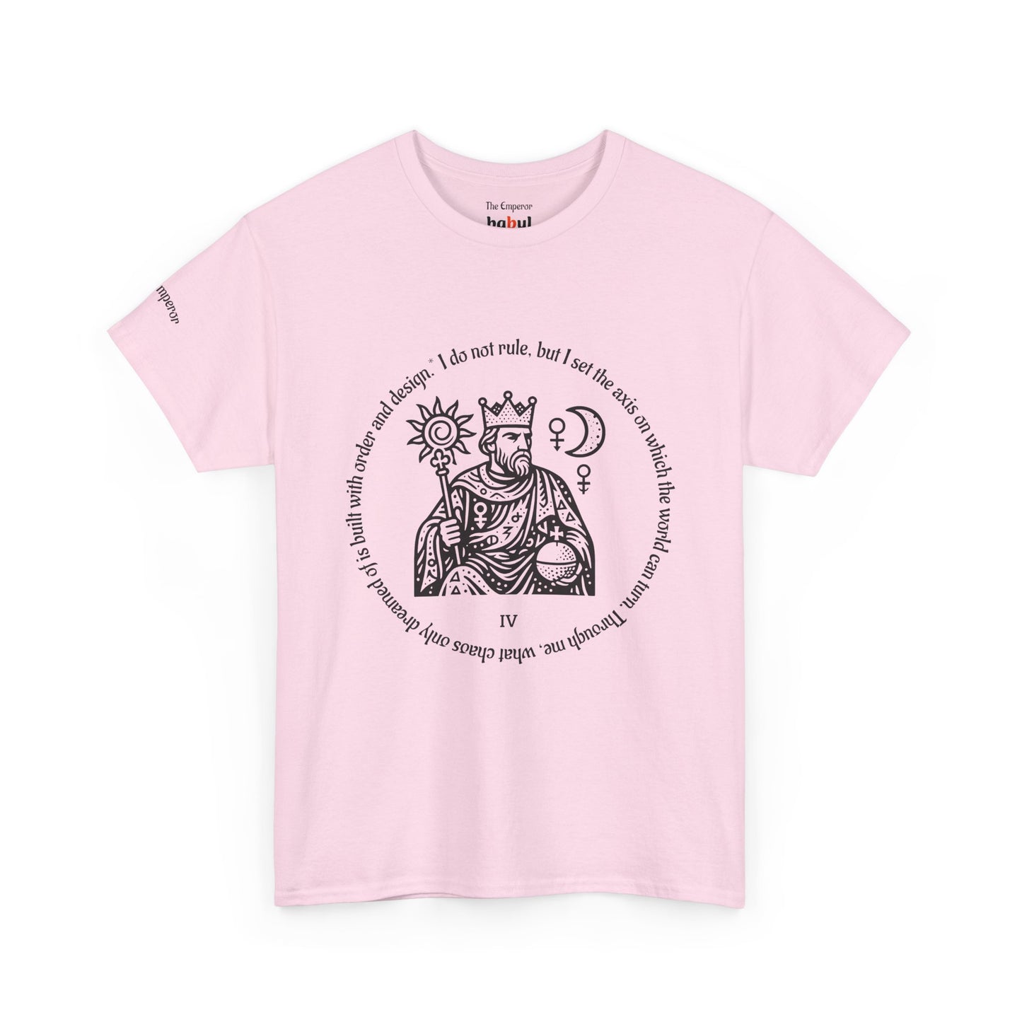 The Emperor - ArcanaPop T-Shirt – Where Tarot Magic Meets Pop Art