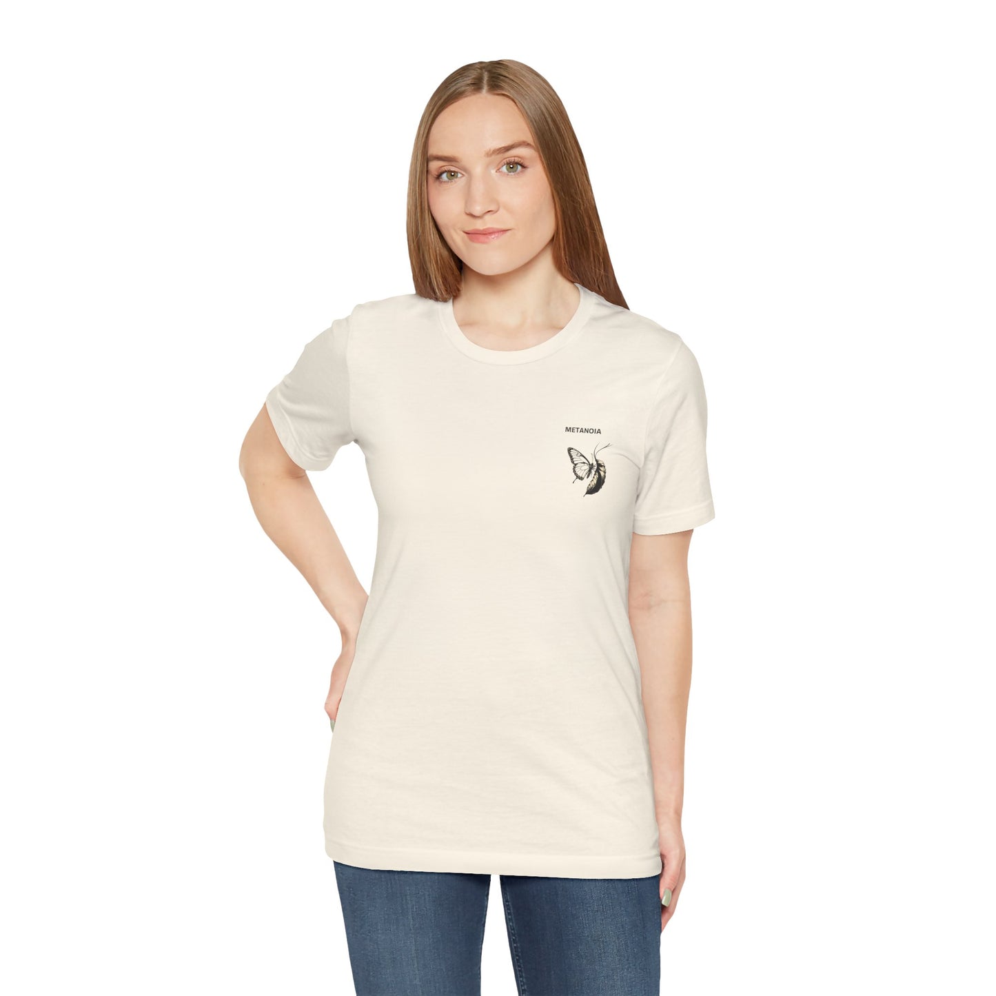 METANOIA T-Shirt – From Silence to Flight (Reverse)