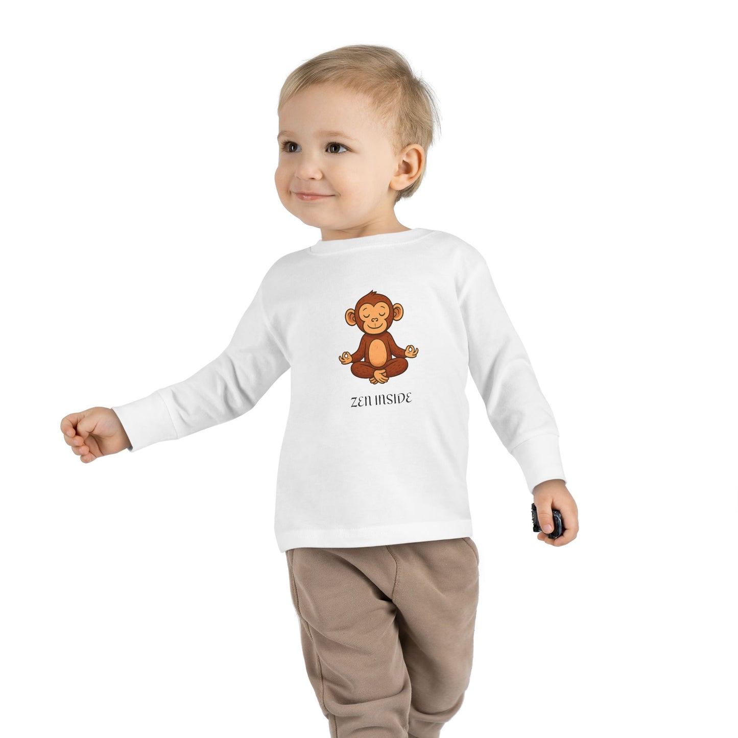 Zen Inside Long Sleeve Tee - MONKEY