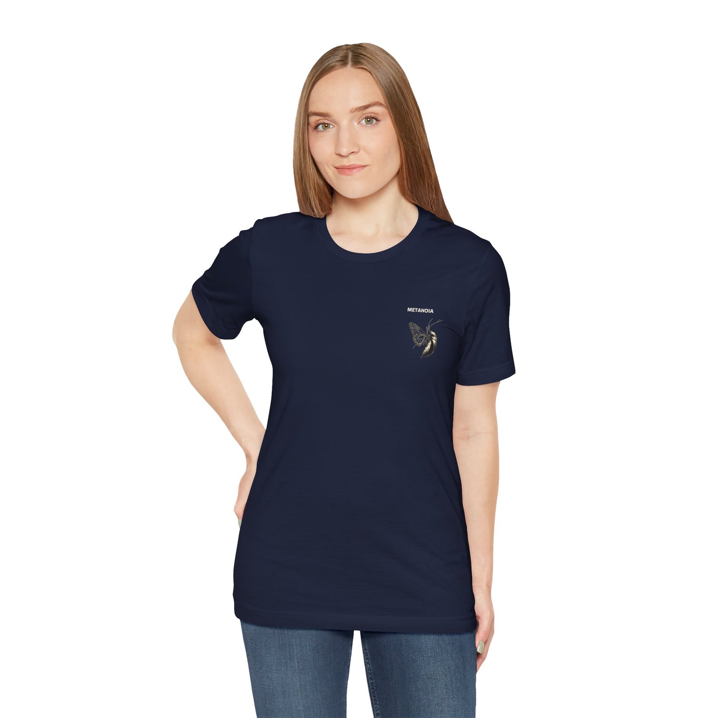 METANOIA T-Shirt – From Silence to Flight (Reverse)