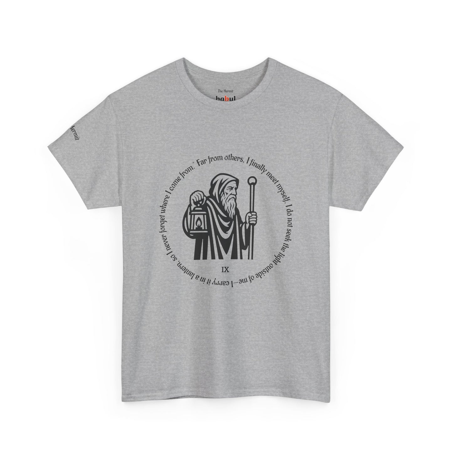 The Hermit - ArcanaPop T-Shirt – Where Tarot Magic Meets Pop Art