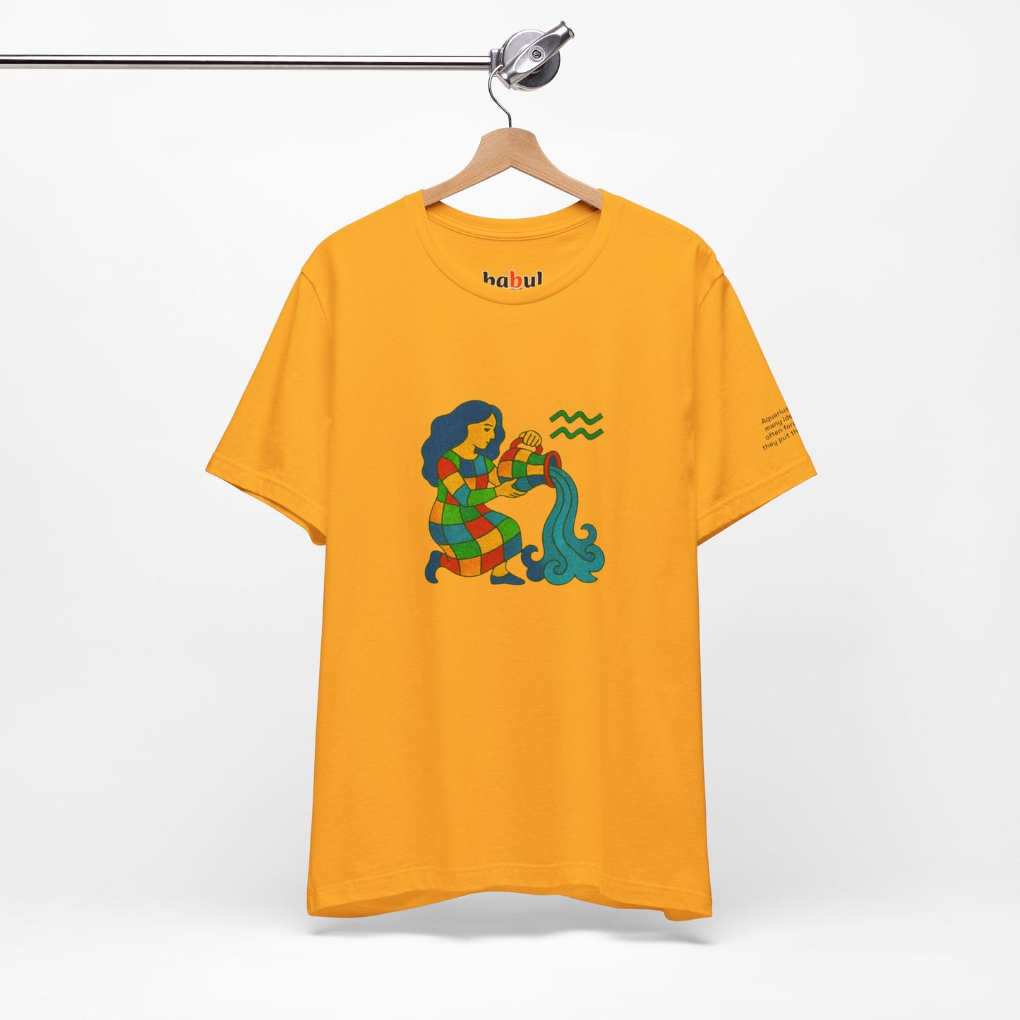 AQUARIUS - T-shirt, The Zodiac Signs According to Saint Phalle