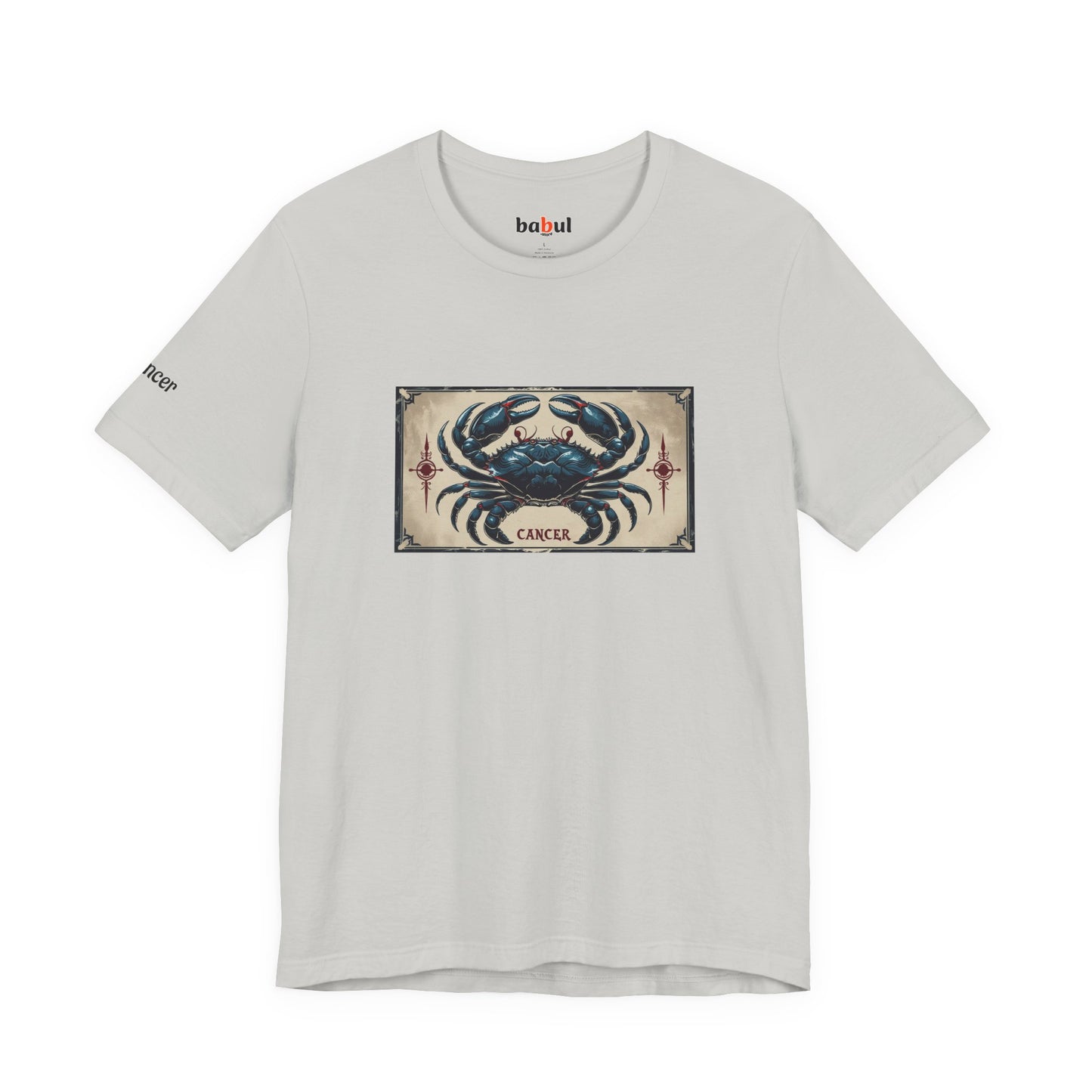 Cancer - Gothic Zodiac T-Shirt. Zodiac in the Shadows