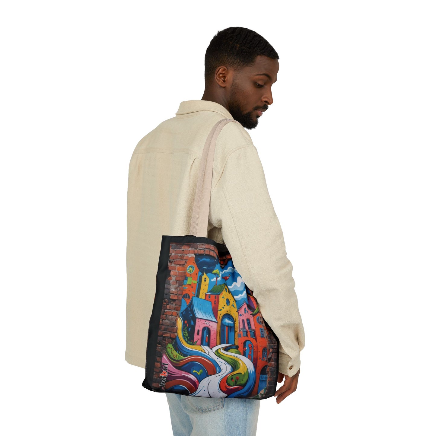 Artistic Surge - Eco-Friendly Canvas Tote Bag - HOUSES