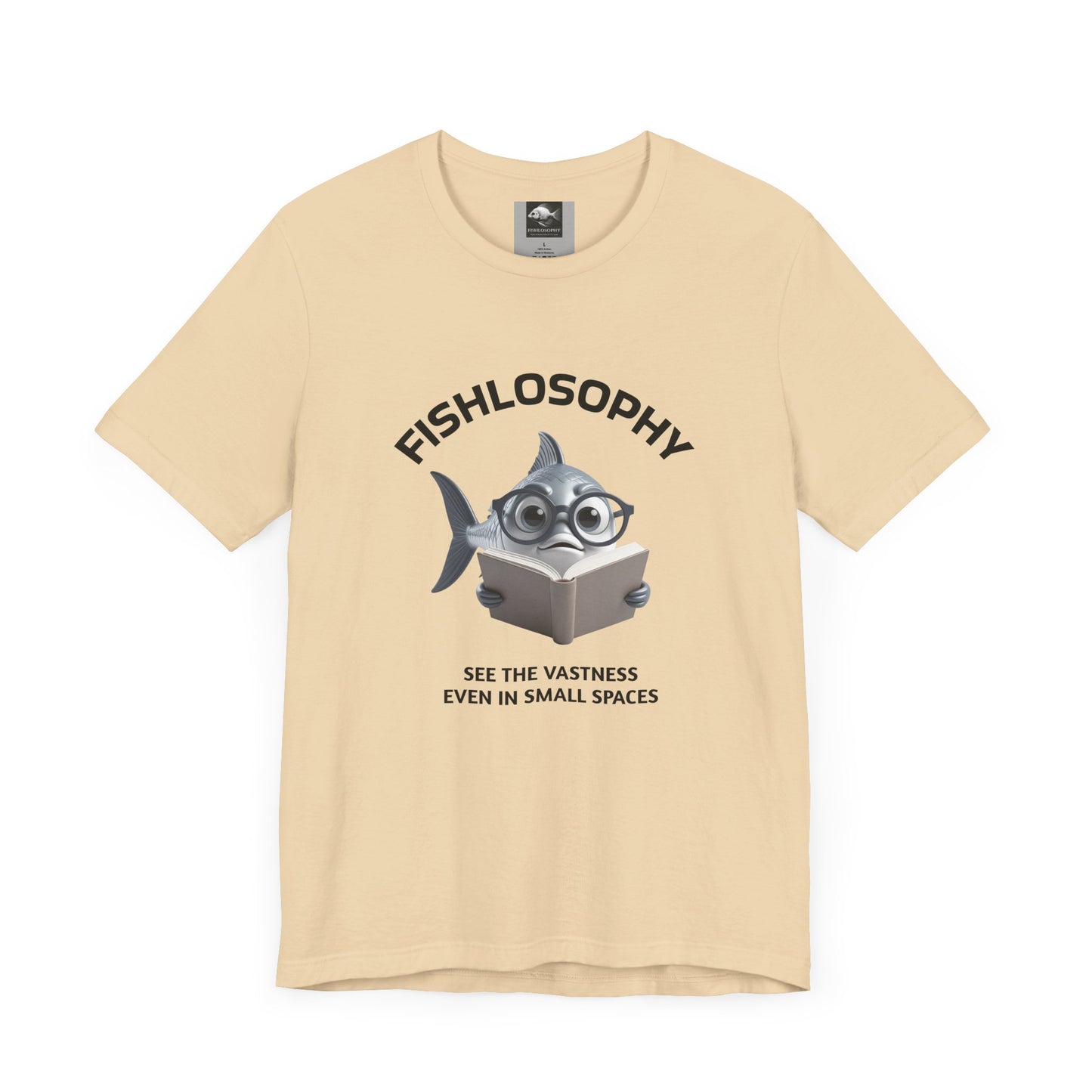 Fishlosophy Unisex Jersey Short Sleeve Tee – See the vastness even in small spaces