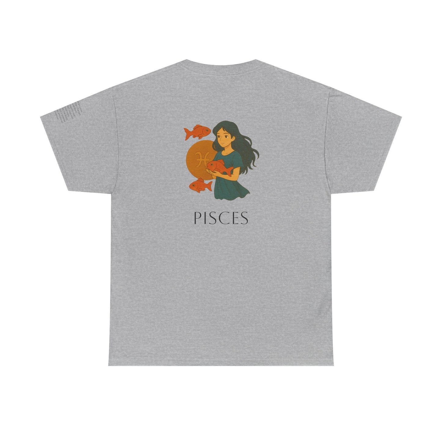 PISCES - Dreamy Zodiac T-Shirts – The Magic of the Stars in Ghibli Style
