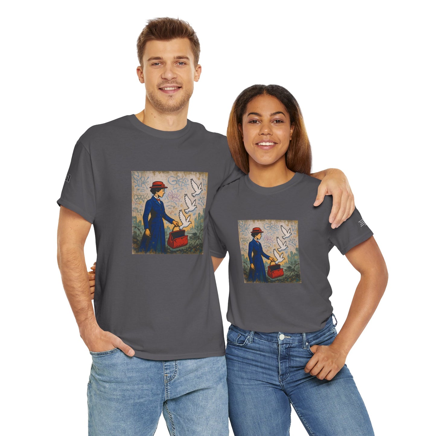 Rebel Graphic Tee - Unisex Heavy Cotton T-Shirt for the Wild at Heart. Rebel Tees, Born to Be Worn