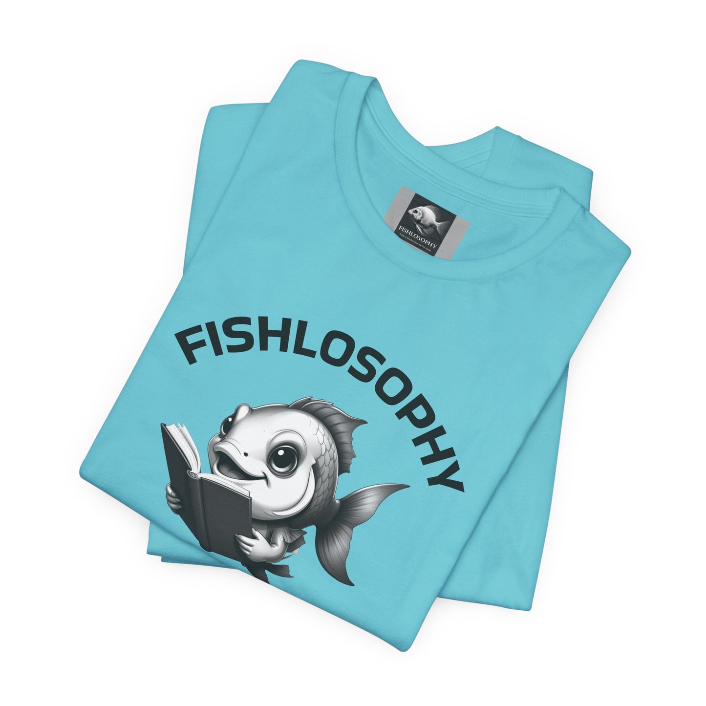 Fishlosophy Unisex Jersey Short Sleeve Tee – The Ocean' depth is not for the faint of heart