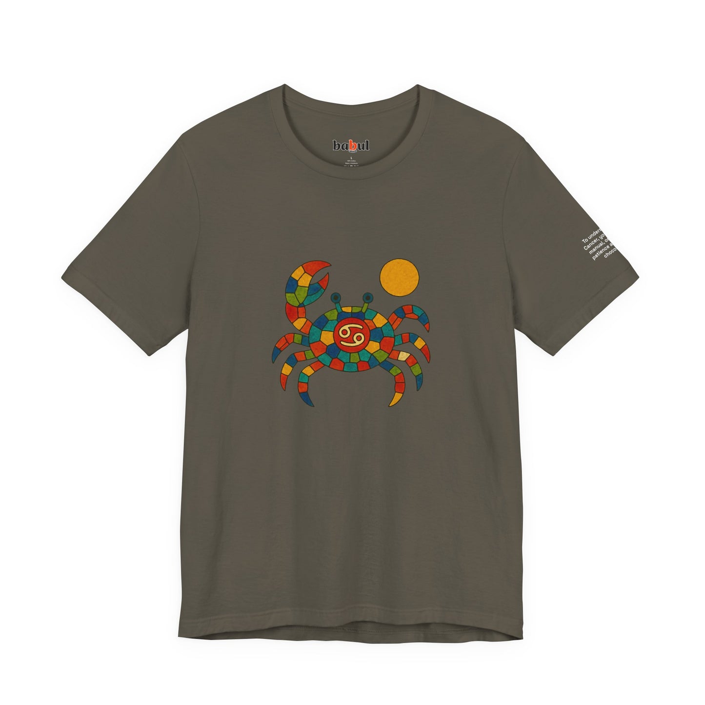 CANCER - T-shirt, The Zodiac Signs According to Saint Phalle