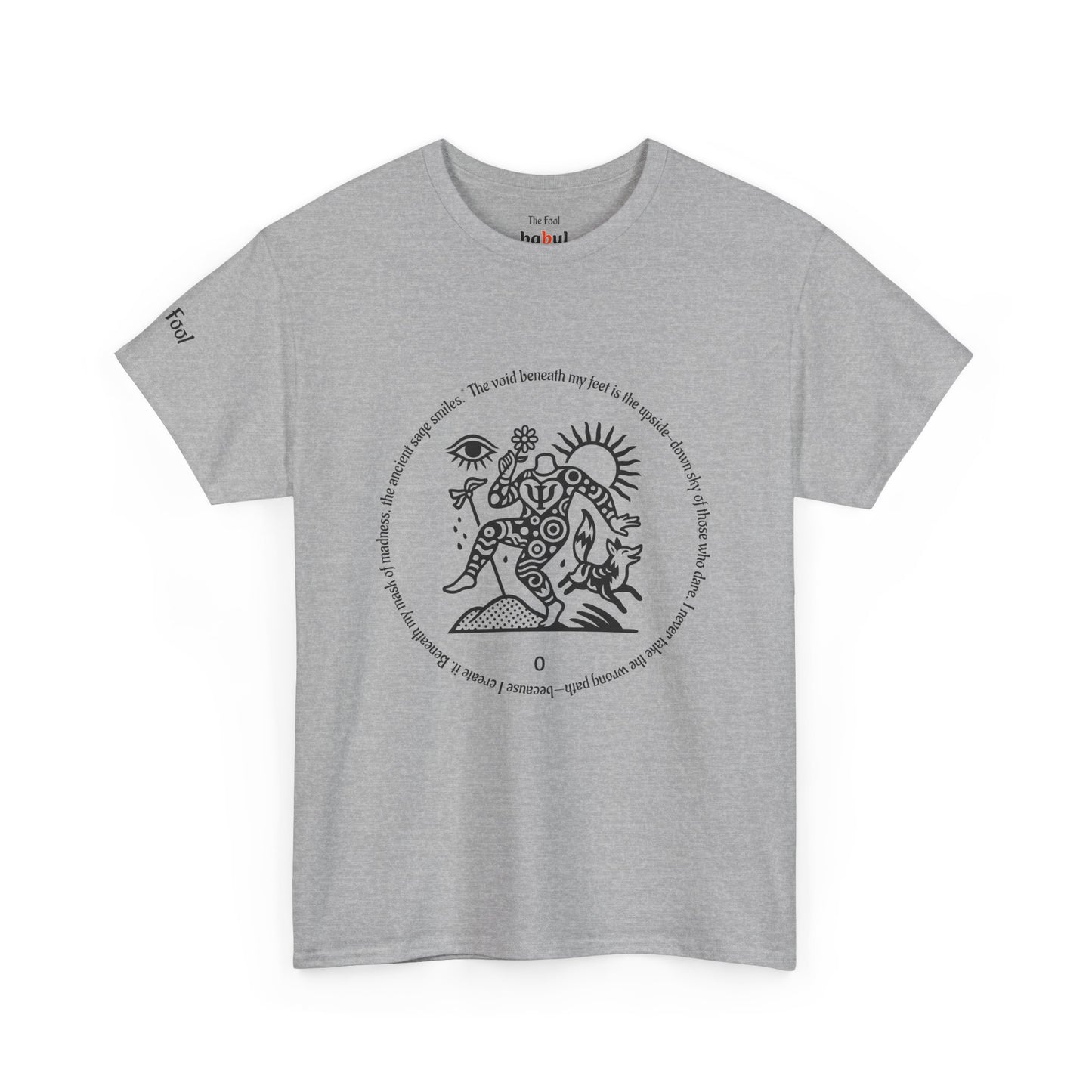 The Fool - ArcanaPop T-Shirt – Where Tarot Magic Meets Pop Art