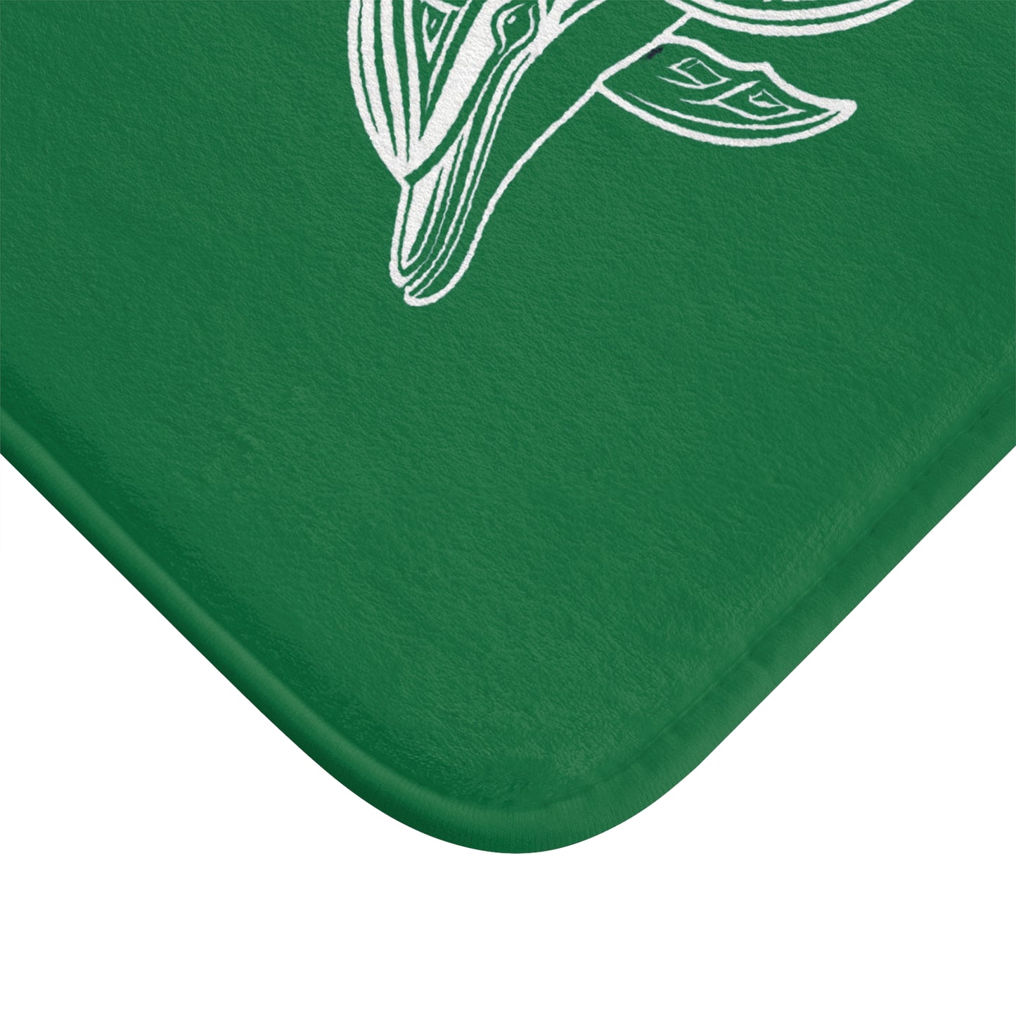 Tribal Bath Mat. Ocean Energy, Tribal Style