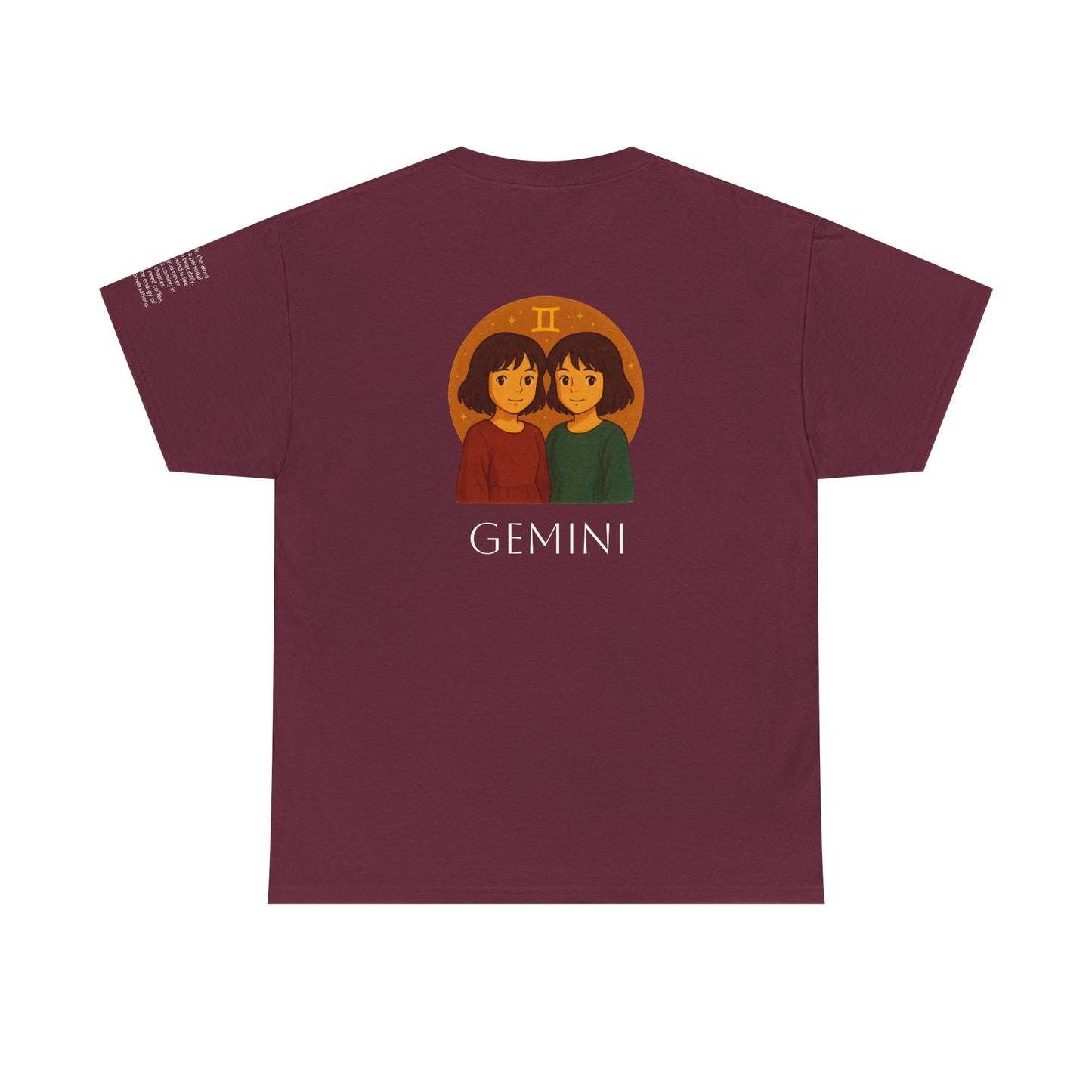 GEMINI - Dreamy Zodiac T-Shirts – The Magic of the Stars in Ghibli Style