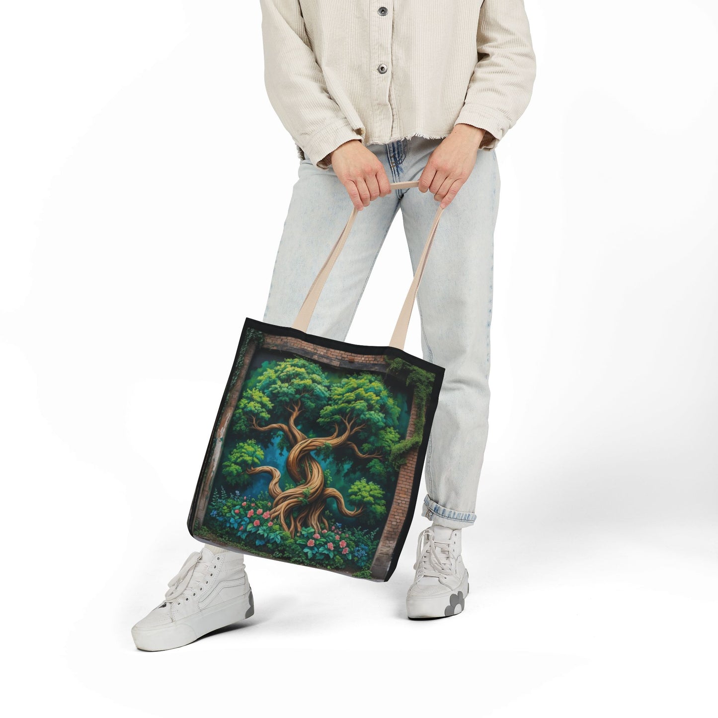 Artistic Surge - Eco-Friendly Canvas Tote Bag - TREE