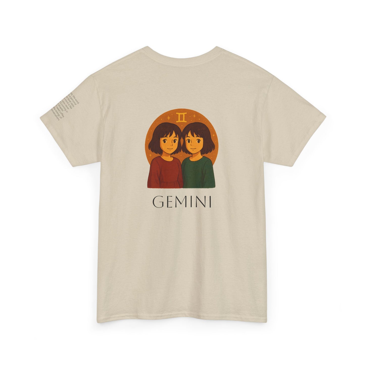 GEMINI - Dreamy Zodiac T-Shirts – The Magic of the Stars in Ghibli Style