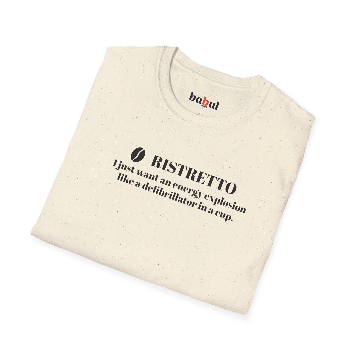 CoffeeTherapy T-Shirt – Irony Is the Best Cure (Right After Coffee)