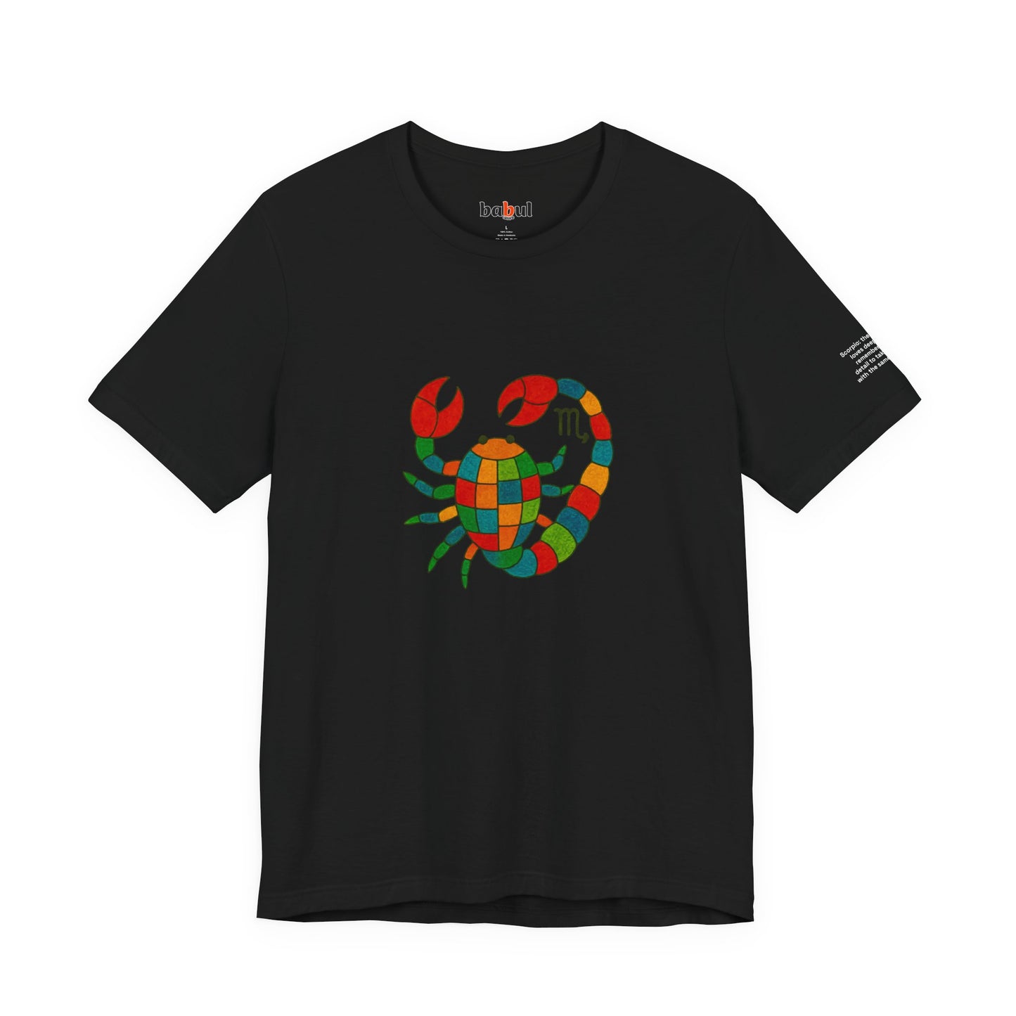 SCORPIO - T-shirt, The Zodiac Signs According to Saint Phalle
