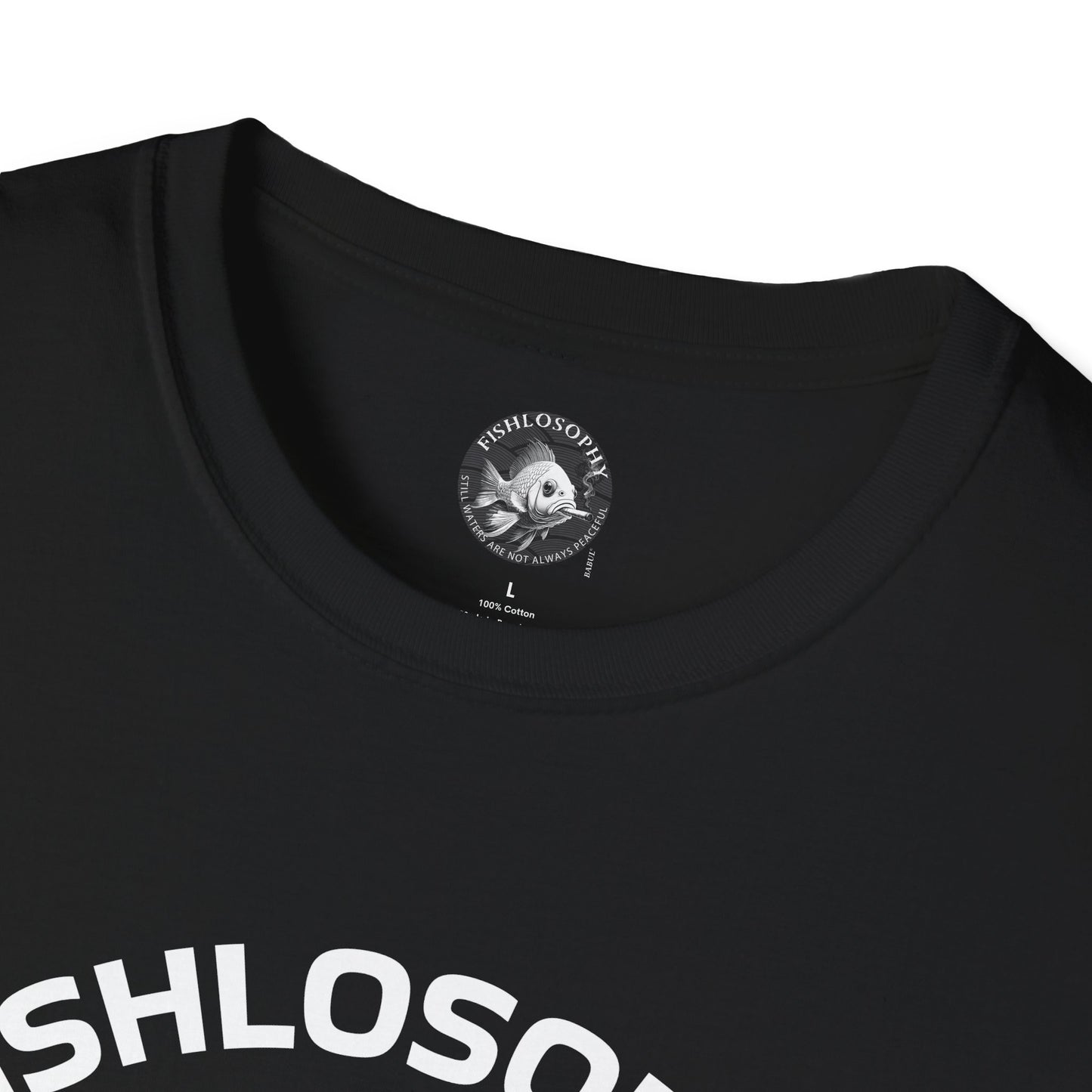 Fishlosophy Unisex T-Shirt - Ocean Vibes and Life's Questions Design - PEARLS OF WISDOM FROM THE FISH WORLD
