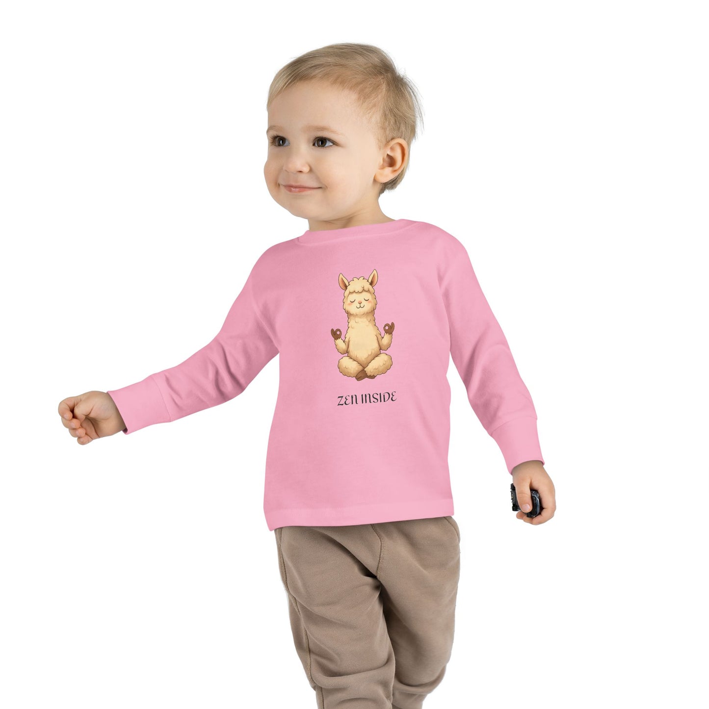 Zen Inside Long Sleeve Tee - ALPACA