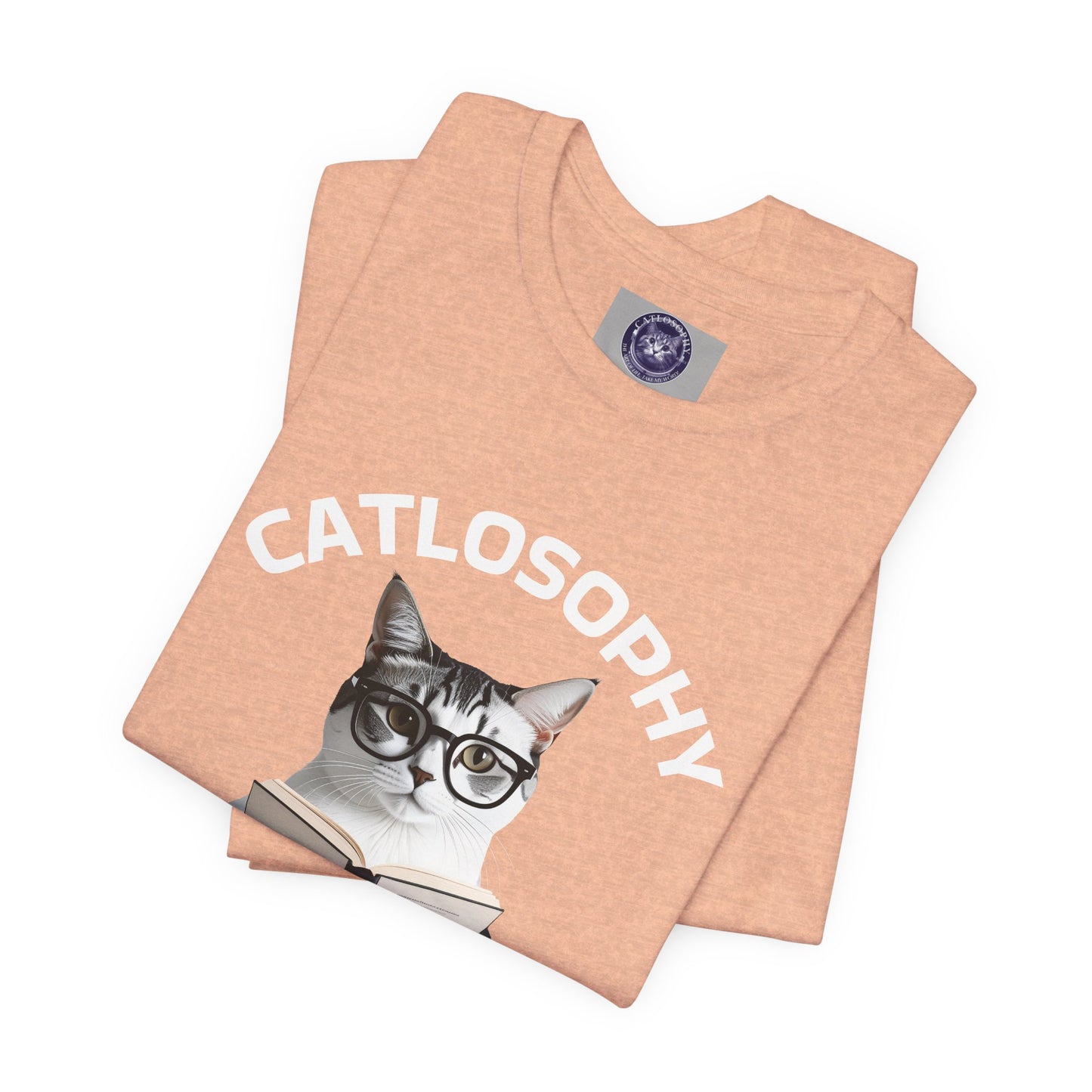 Catlosophy Unisex Jersey Short Sleeve Tee – "I am not ignoring you" Design