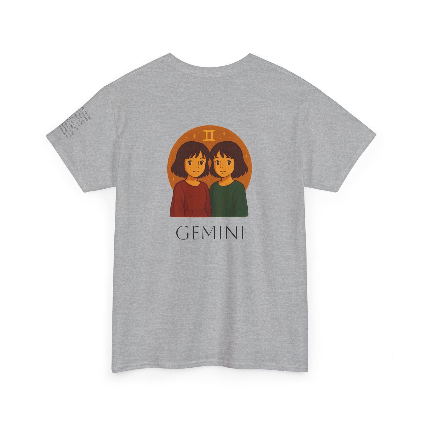 GEMINI - Dreamy Zodiac T-Shirts – The Magic of the Stars in Ghibli Style